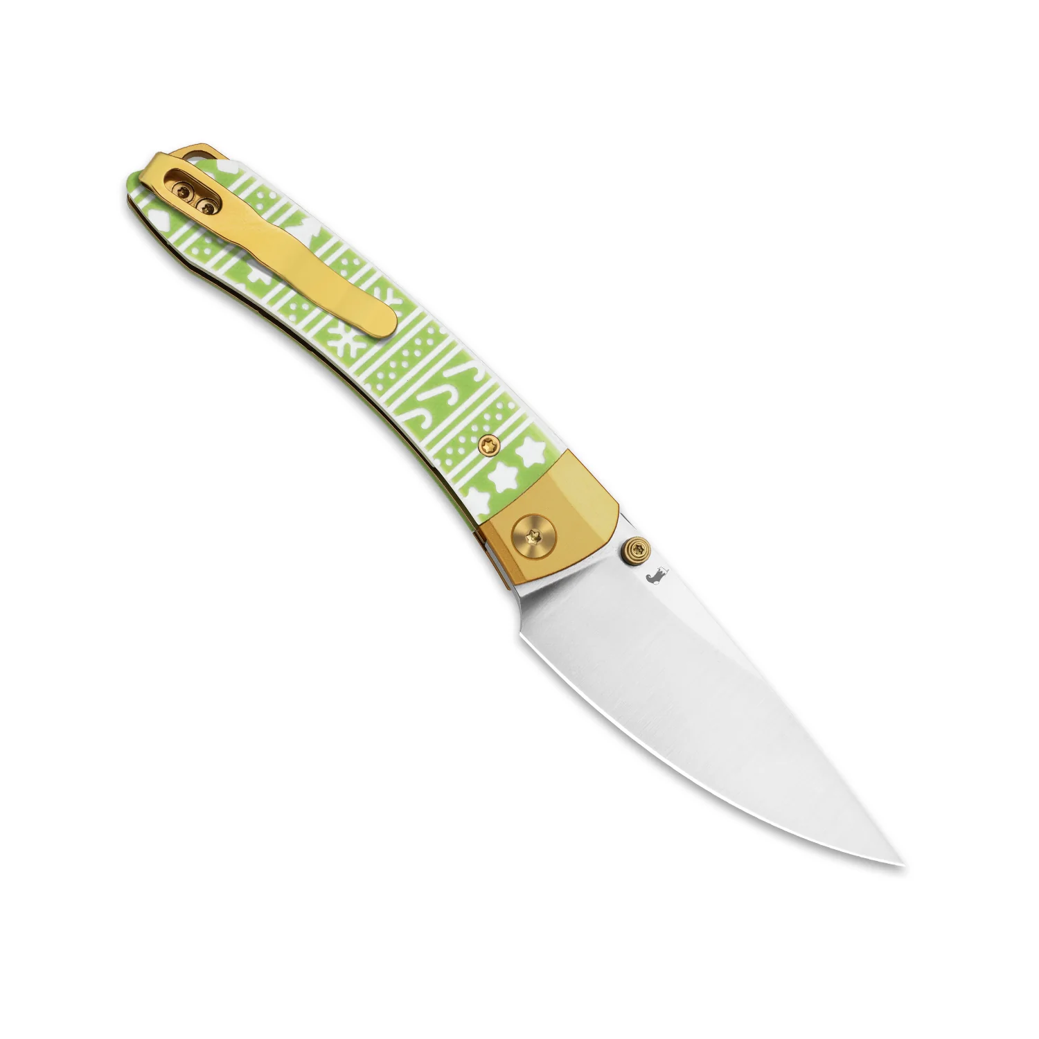 Christmas | Mini MoMo | S45VN | Aluminum & G10 | KizerB™ 3663MC1 | Limited - Image 4