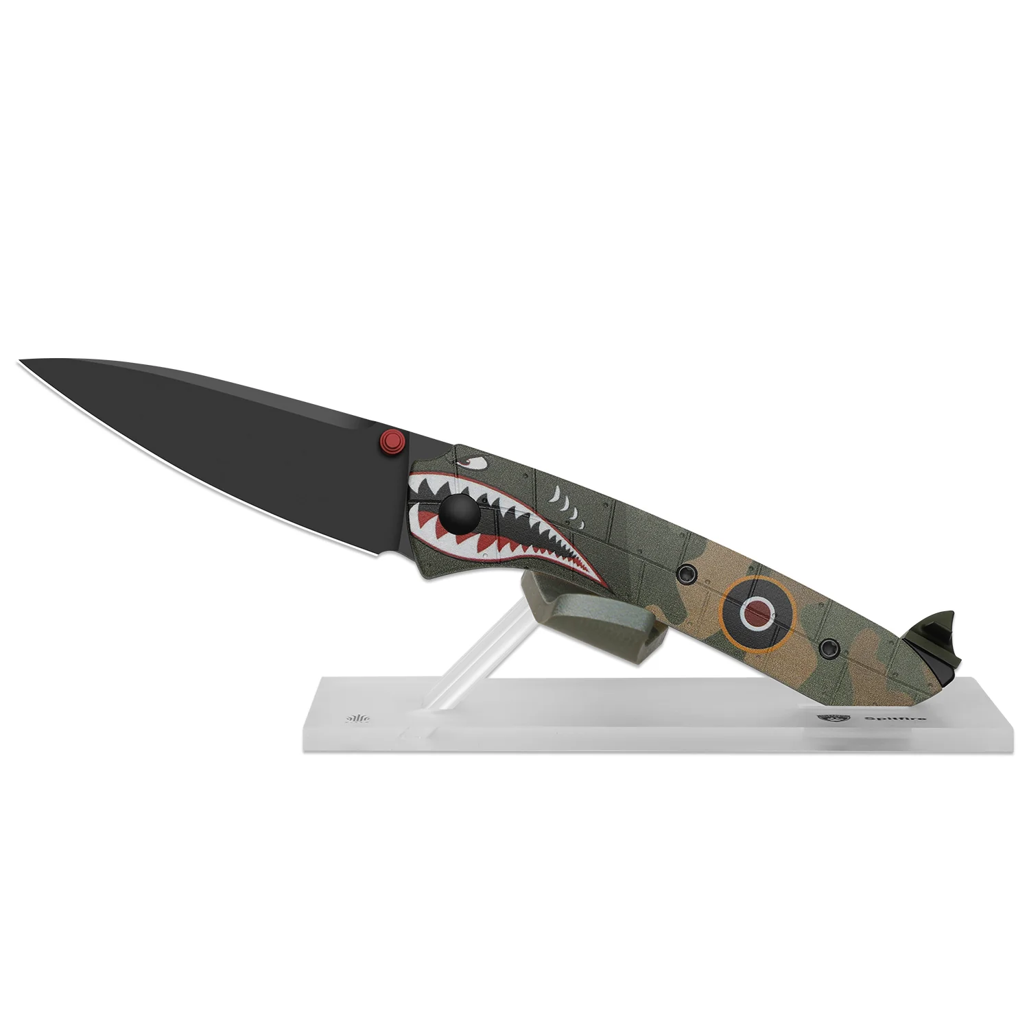 Spitfire Supermarine Edition | Matte PVD | S35VN | Drop Point Blade | G10 | KizerB™ 3690A3 | Limited - Image 3