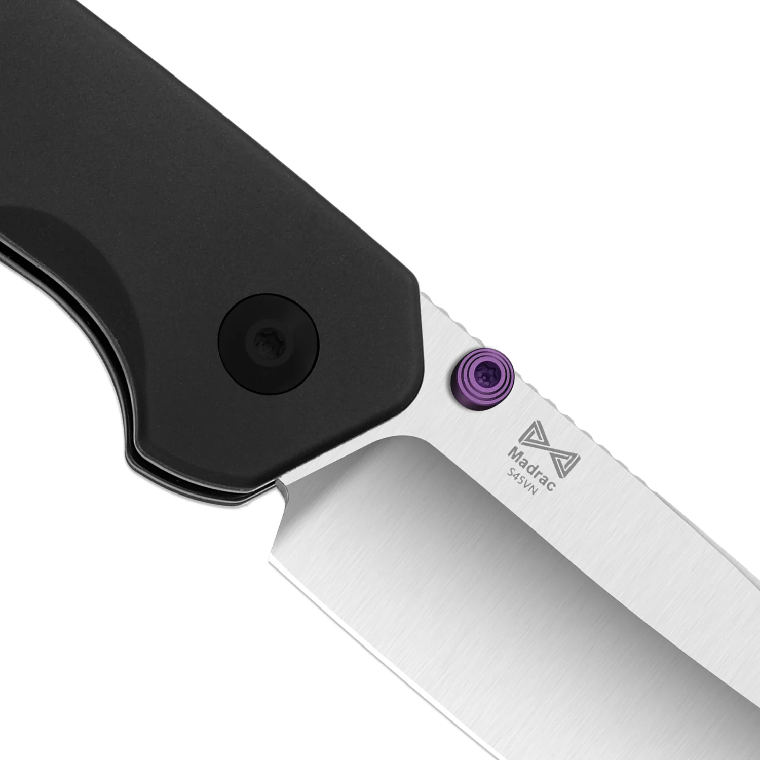 Madrac | Kizer Button Liner Lock™ | Aluminum | S45VN + Hollow Grind | KizerB™ 3693A2 - Image 7