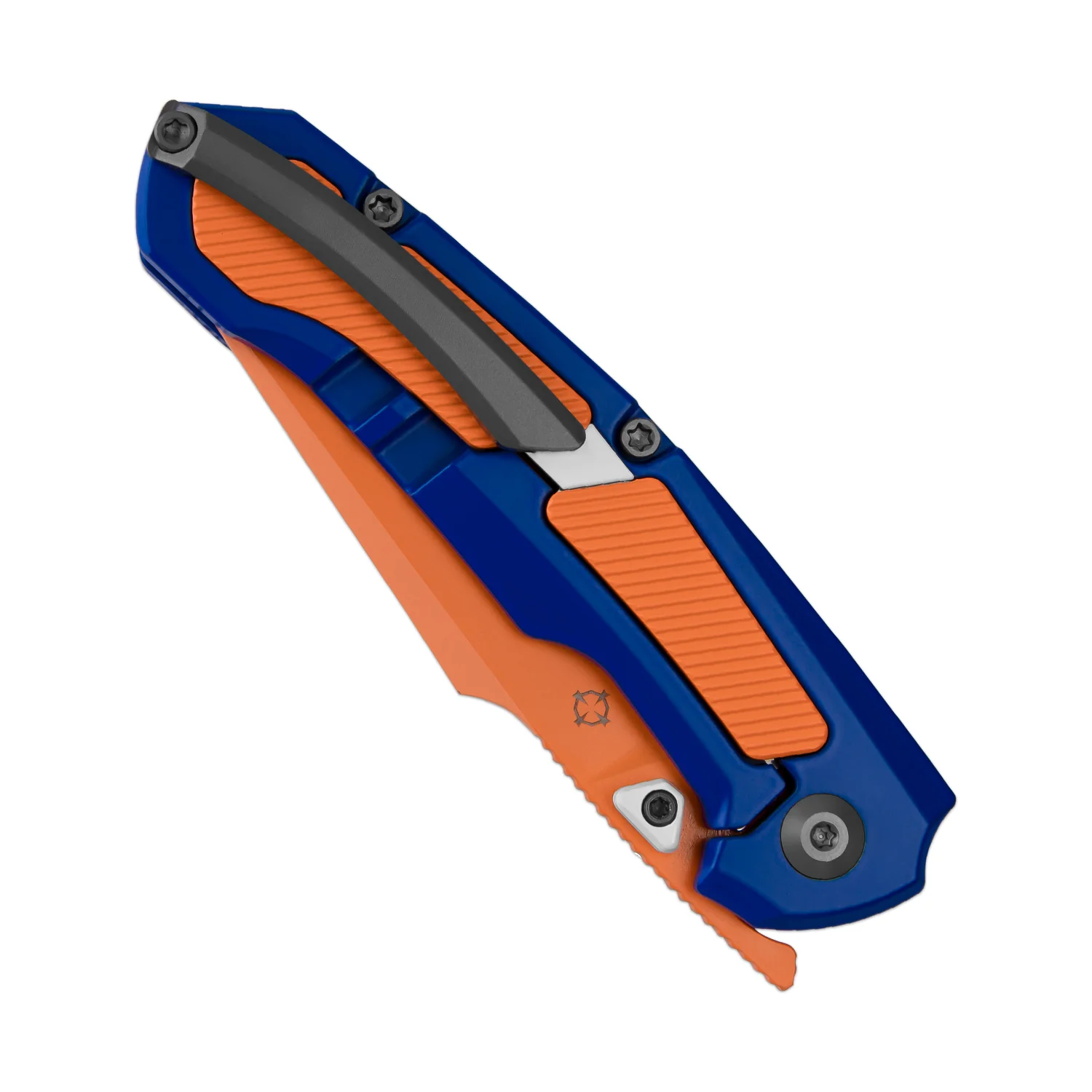 Feweed | S35VN | Blue & Orange Handle | KizerB™ 3694A8 - Image 8