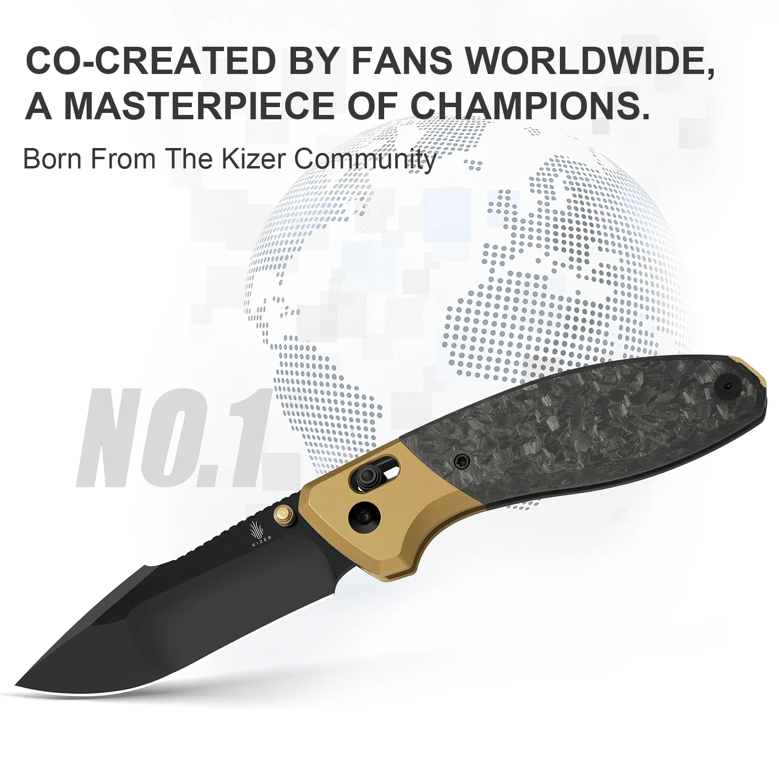 Staffi | S45VN | Titanium & Carbon Fiber | KizerB™ 3695A1 - Image 13