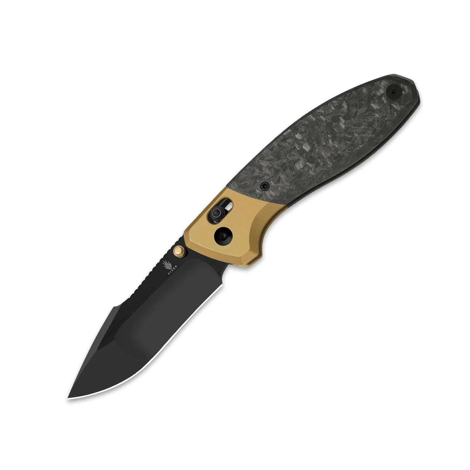 Staffi | S45VN | Titanium & Carbon Fiber | KizerB™ 3695A1 - Image 3