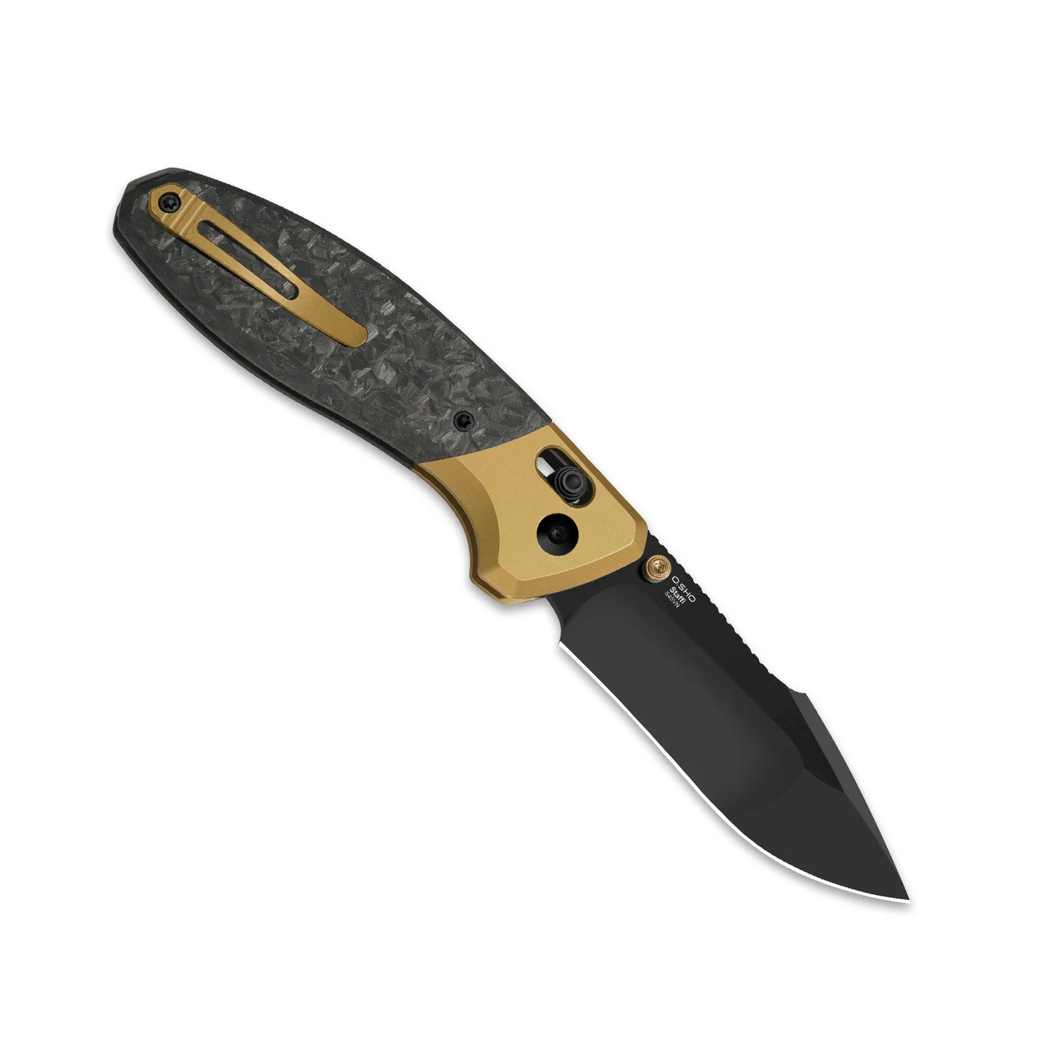 Staffi | S45VN | Titanium & Carbon Fiber | KizerB™ 3695A1 - Image 4