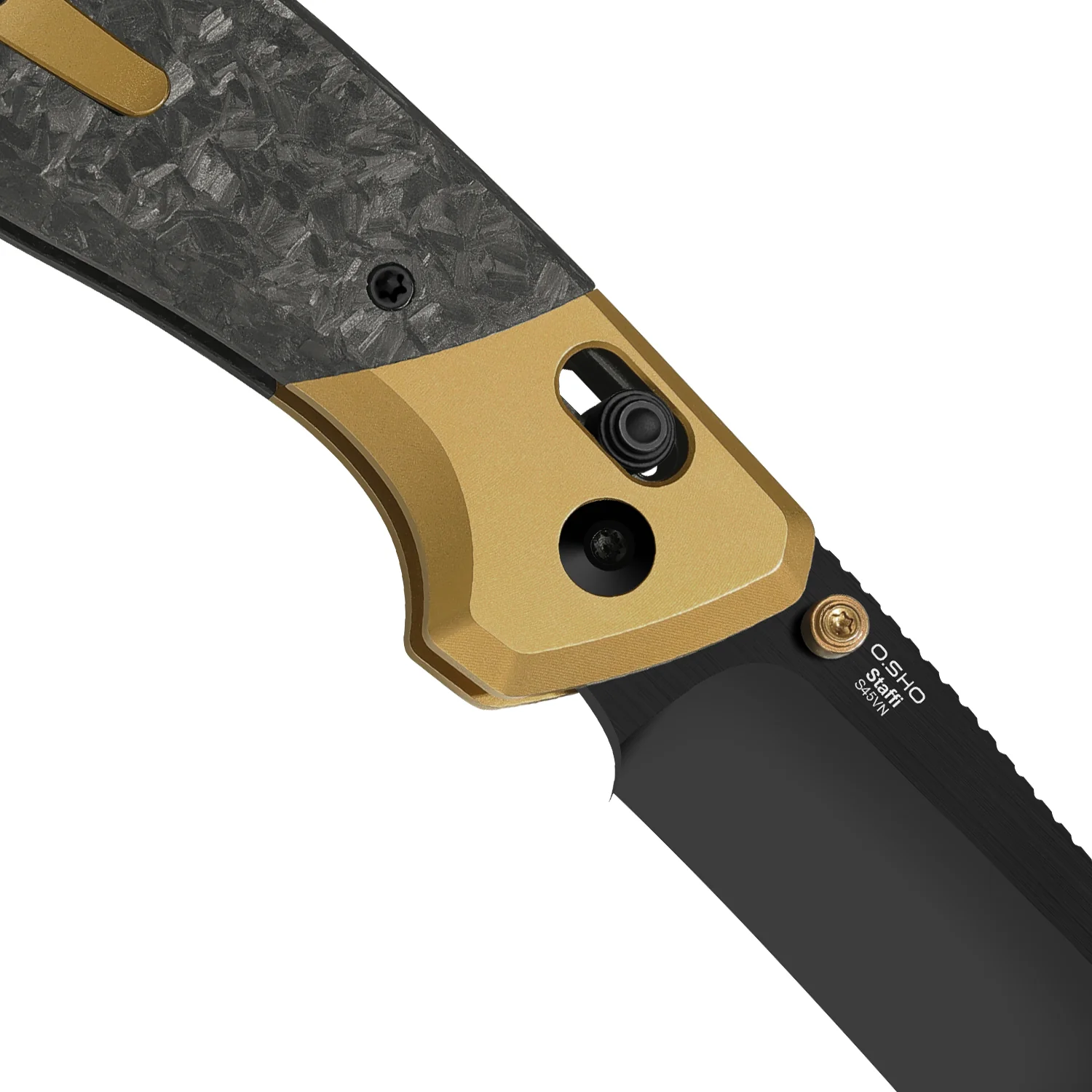 Staffi | S45VN | Titanium & Carbon Fiber | KizerB™ 3695A1 - Image 6