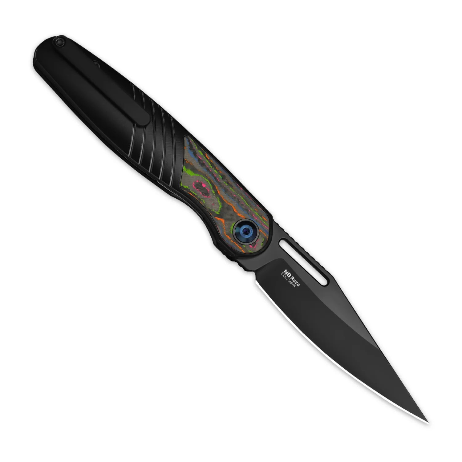 Raze | S45VN | Titanium & Camo Carbon | KizerB™ 3720A1 - Image 3