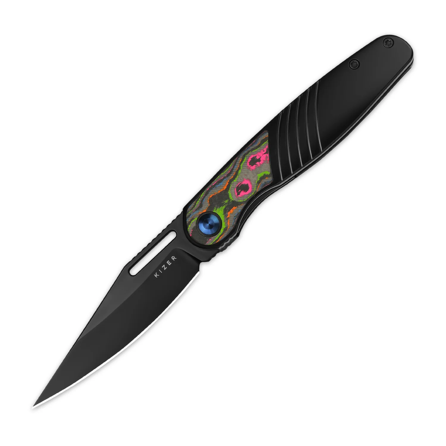 Raze | S45VN | Titanium & Camo Carbon | KizerB™ 3720A1 - Image 4
