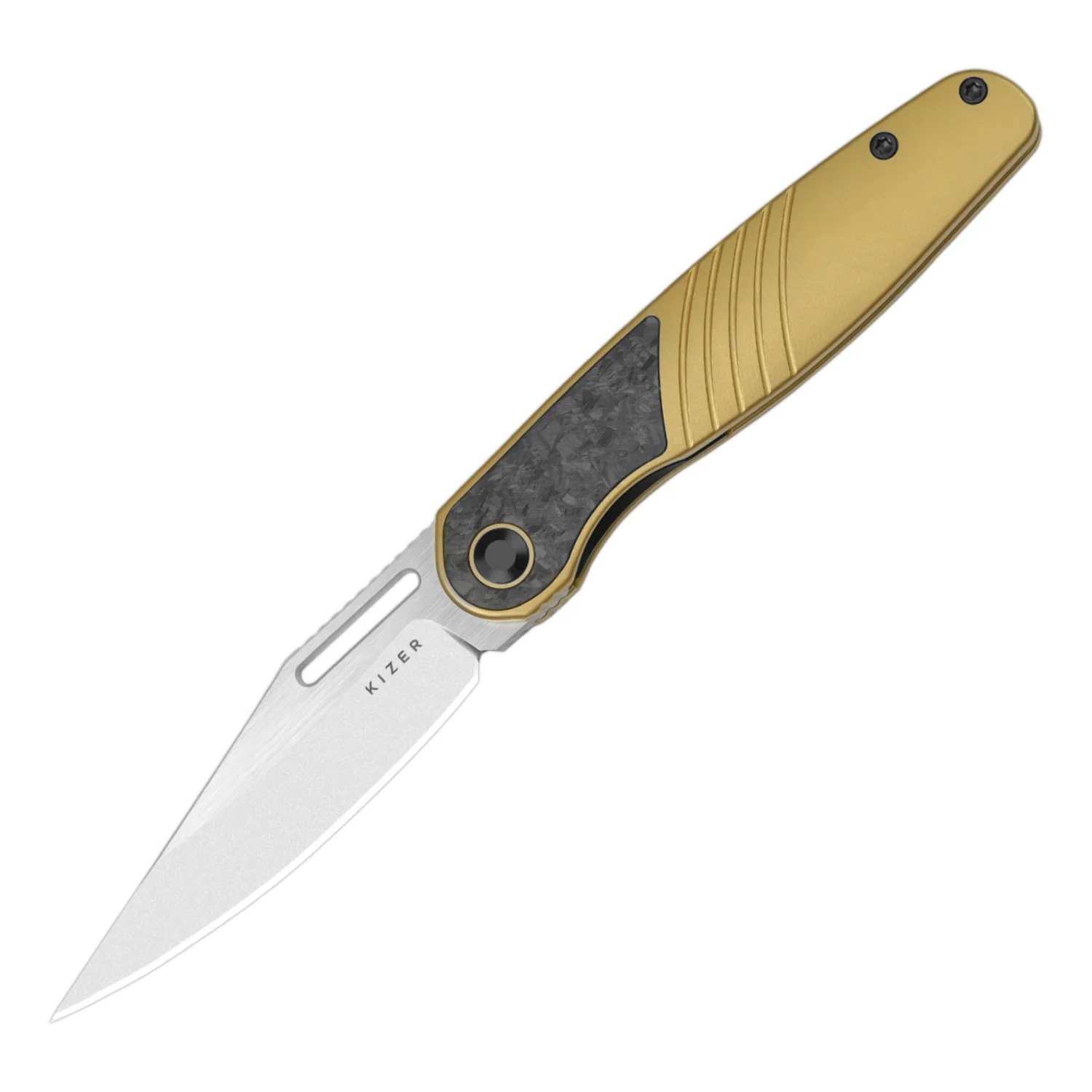 Raze | S45VN | Titanium & Carbon Fiber | KizerB™ 3720A3 - Image 3