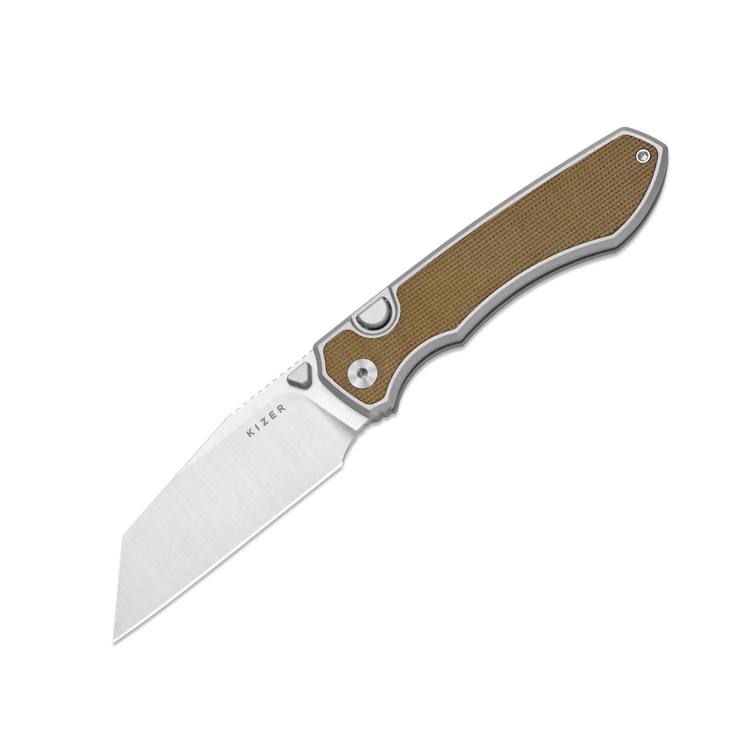Wharning | Kizer Button Liner Lock™ | WHARNCLIFF | S45VN | KizerB™ 3738A1 - Image 2