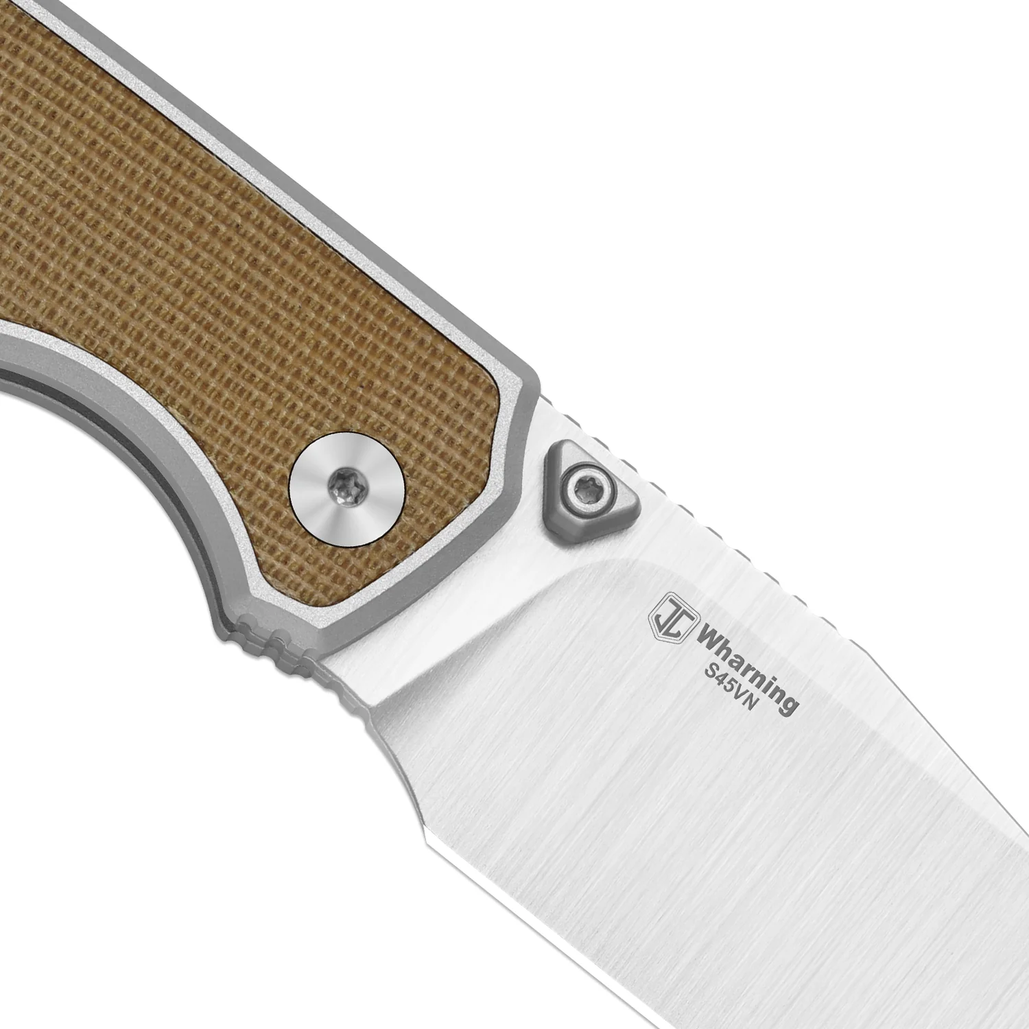Wharning | Kizer Button Liner Lock™ | WHARNCLIFF | S45VN | KizerB™ 3738A1 - Image 7