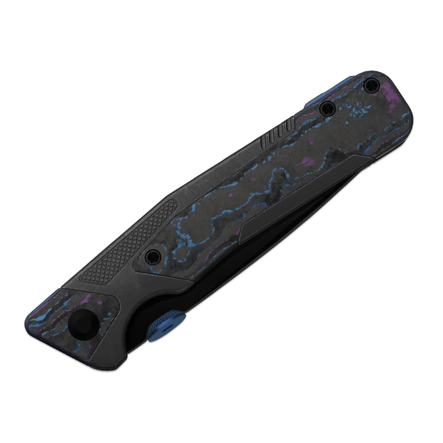 Sable Chief | K390 | Polished DLC Ultra | Titanium & CamoCarbon Damtanium | KizerB™ 3745A1 - Image 4