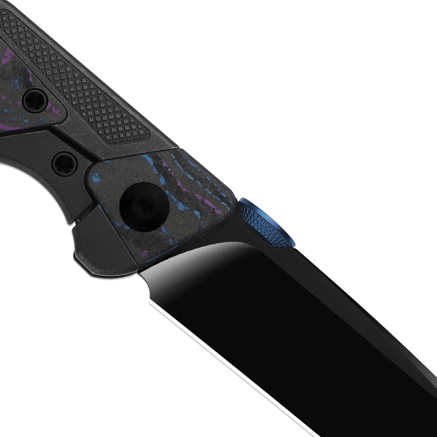 Sable Chief | K390 | Polished DLC Ultra | Titanium & CamoCarbon Damtanium | KizerB™ 3745A1 - Image 7