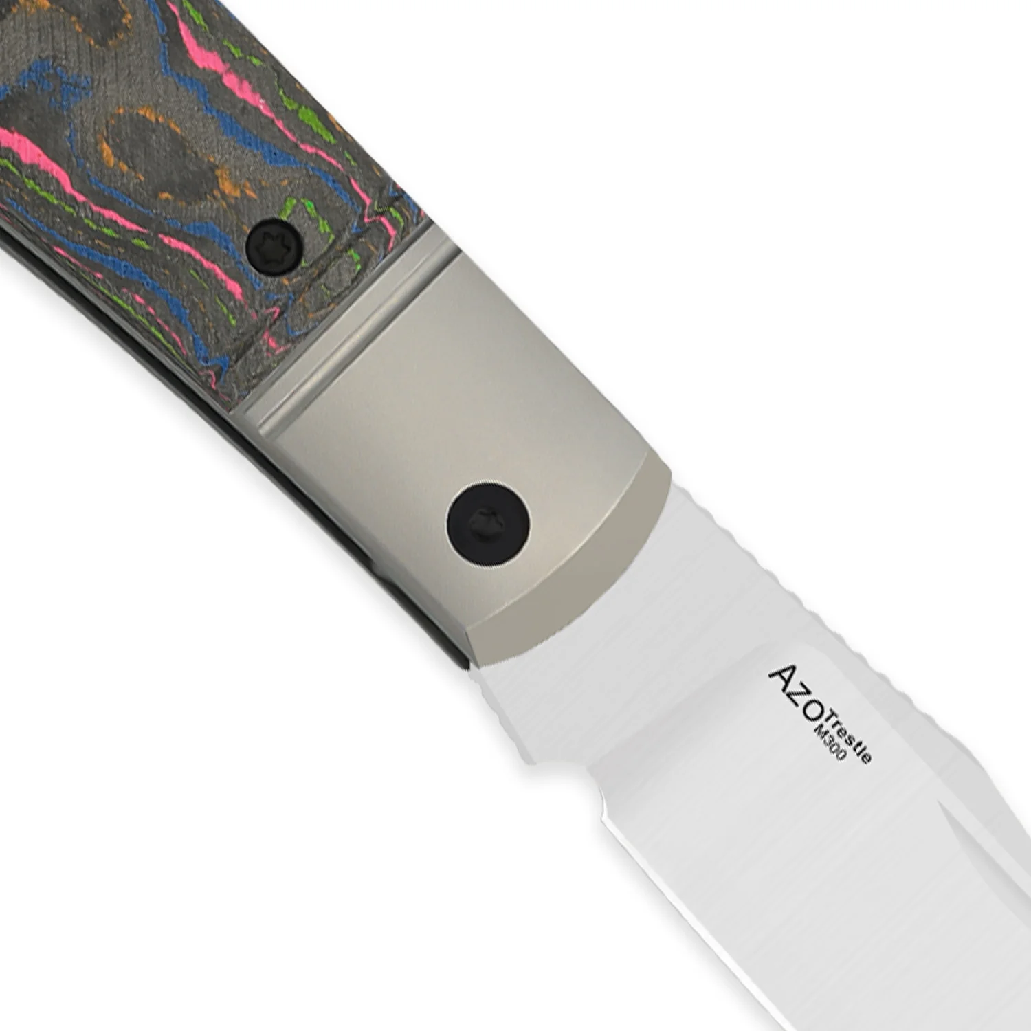 Trestle | M390 | Titanium & Camo 80s | KizerB™ 3761A2 - Image 5