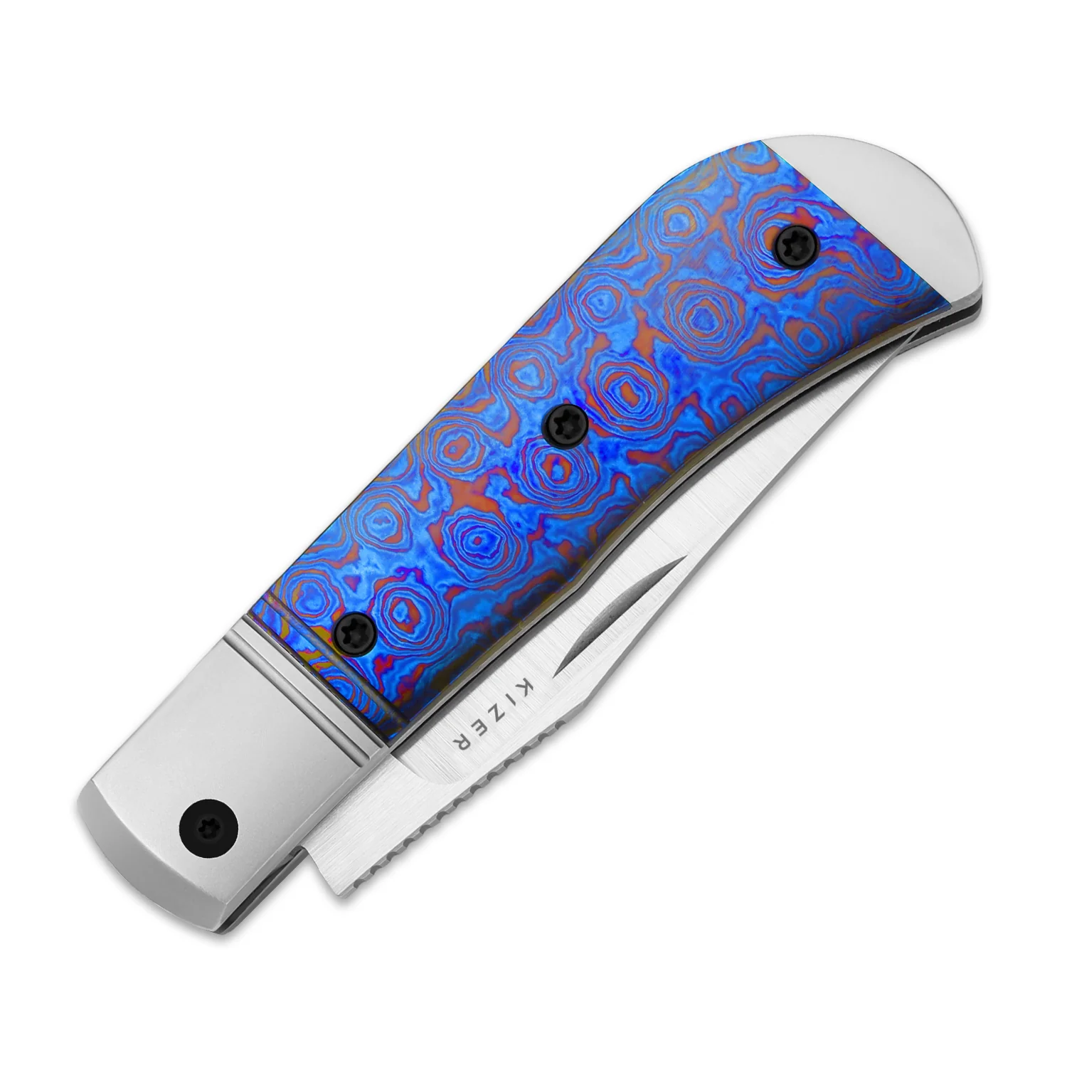 Trestle | S45VN | Titanium & Timascus | KizerB™ 3761A5 | Limited - Image 5
