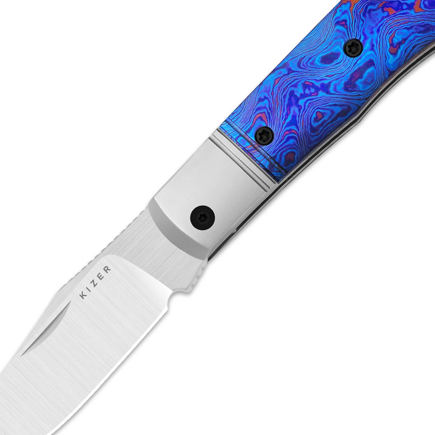 Trestle | M390 | Titanium & Timascus | KizerB™ 3761A6 | Limited - Image 9