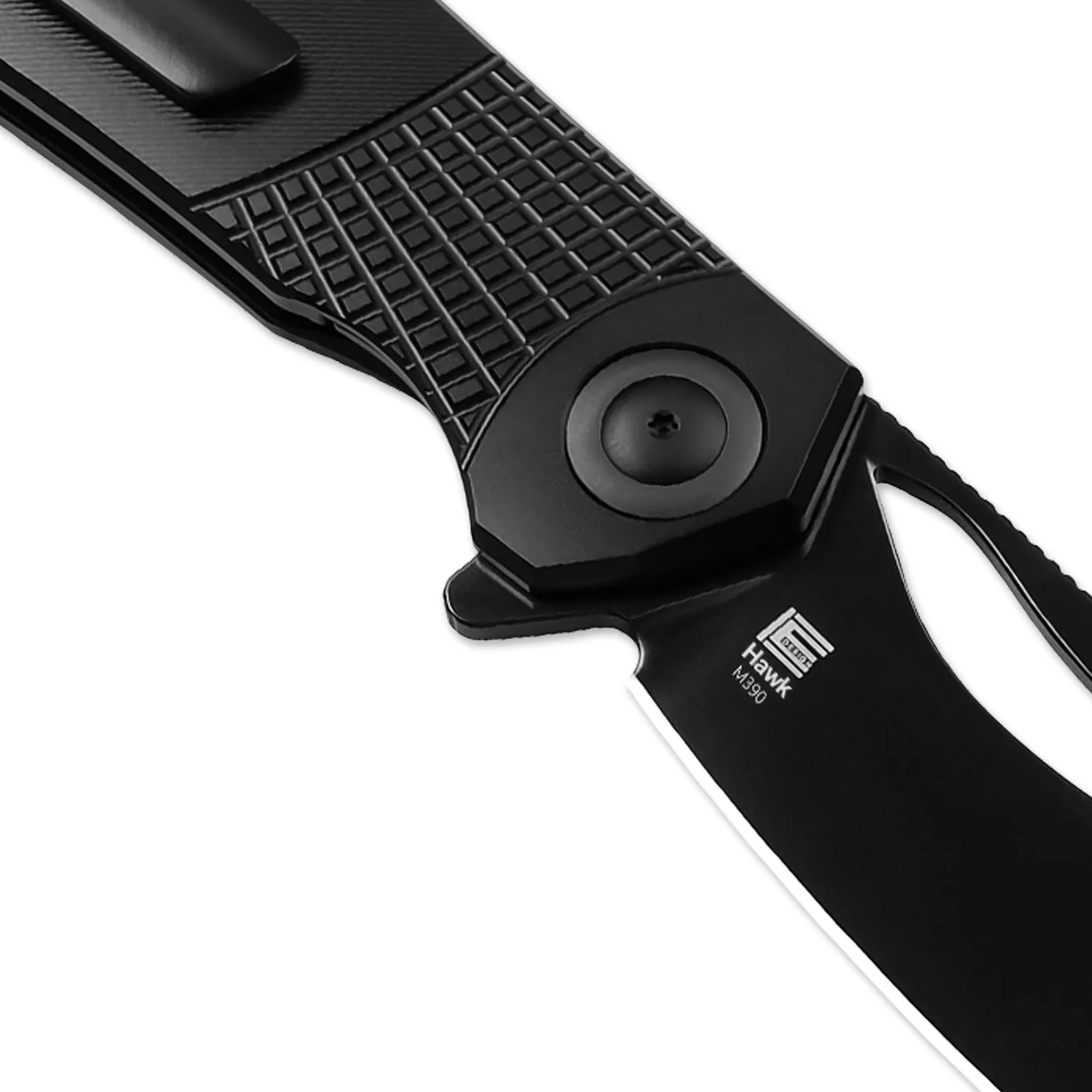 Hawk | M390 Polished DLC | Titanium | KizerB™ 4683A1 - Image 8