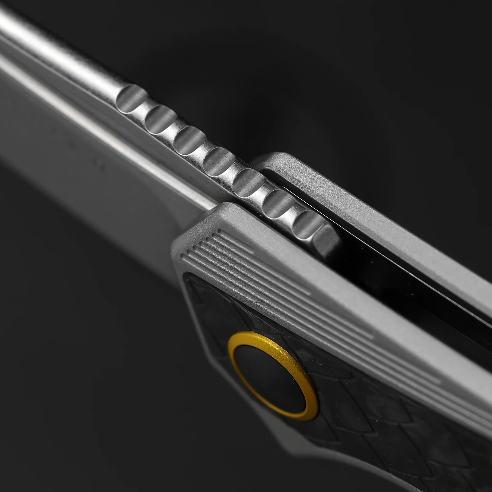 Draca | Flipper | S45VN | GID | Aluminum & Carbon Fiber | KizerB™ 4751A1 - Image 11