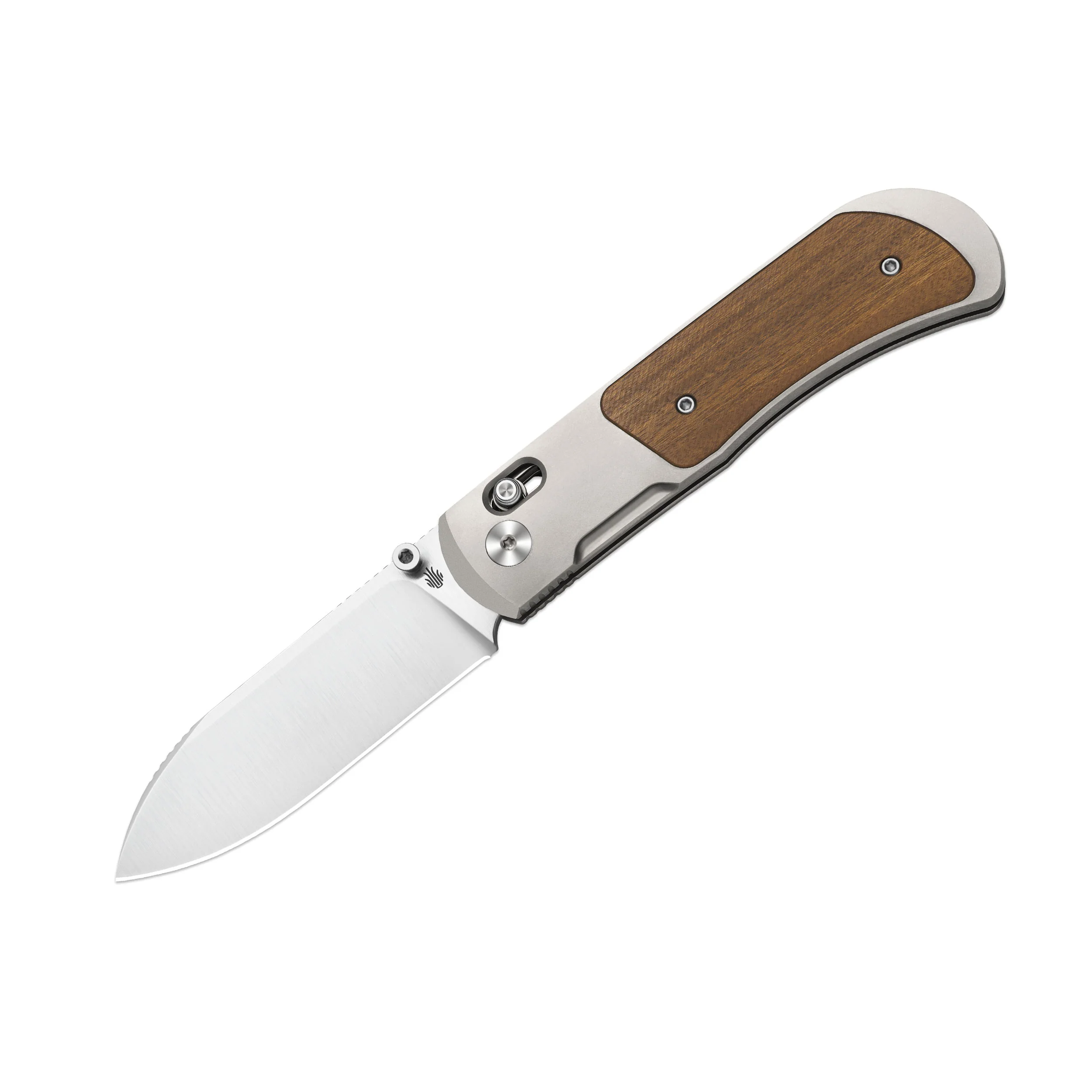 Tycho | S45VN | Titanium & Mkuruti Wood | KizerB™ 4761A1 - Image 3