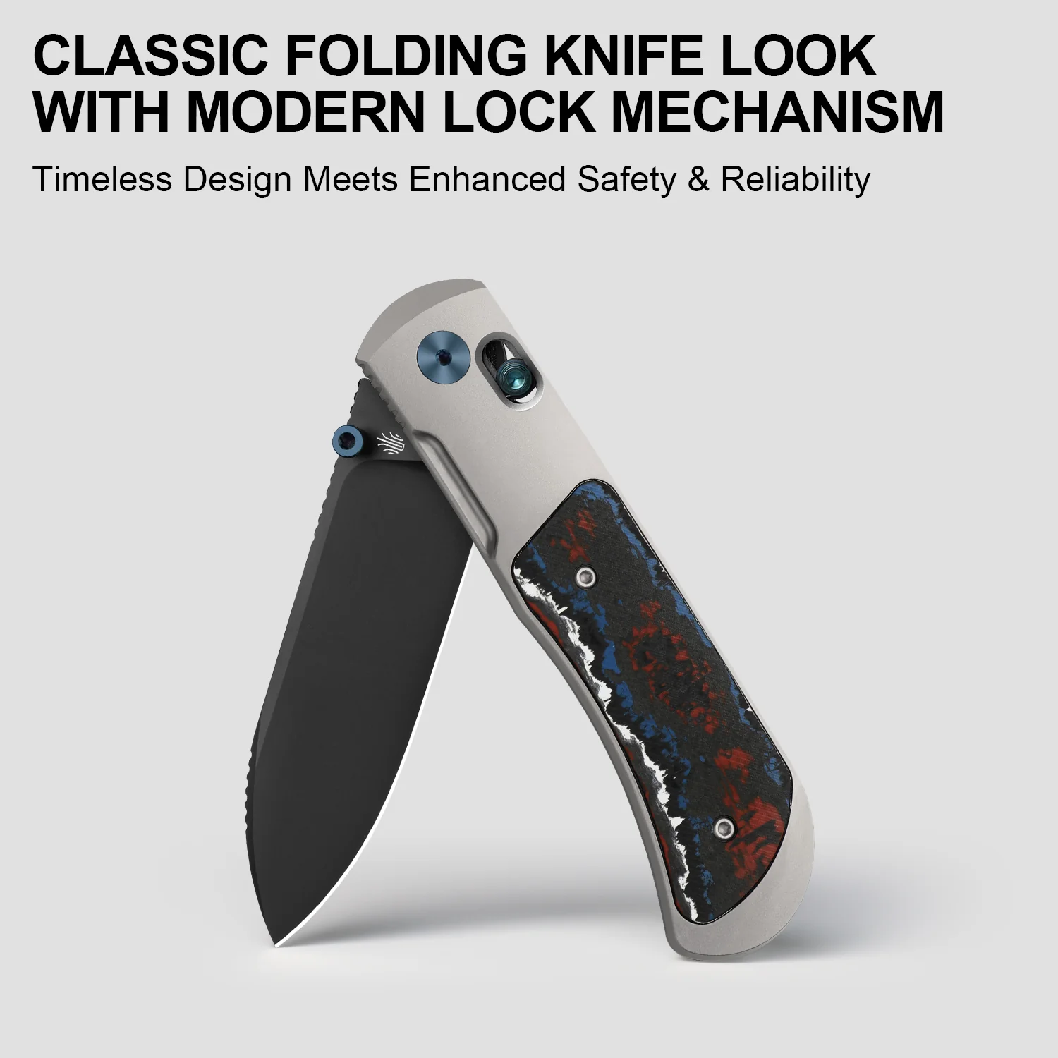 Tycho | M390 | Titanium & Fat Carbon | KizerB™ 4761A2 - Image 12