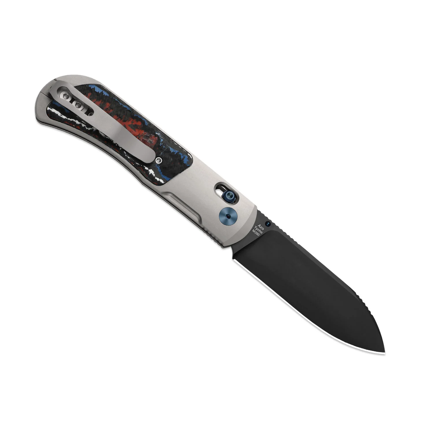 Tycho | M390 | Titanium & Fat Carbon | KizerB™ 4761A2 - Image 3