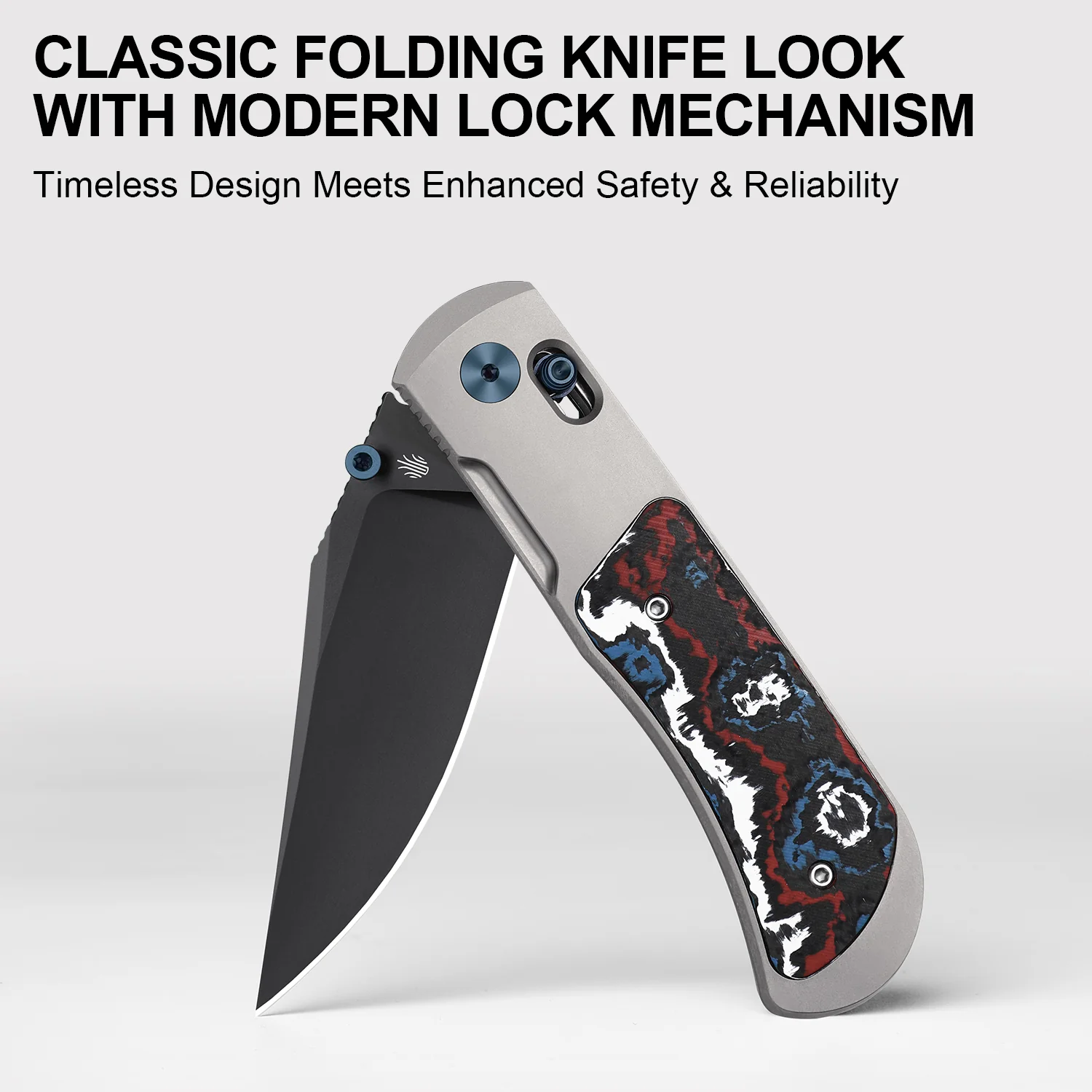 Tycho | S45VN | Titanium & Fat Carbon | KizerB™ 4761A3 - Image 12