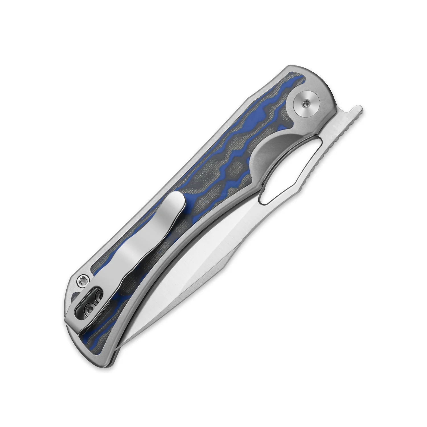 Allure | Balanced Form | S45VN | Micarta With Vortex Pattern | KizerB™ 4763LDA1 - Image 5