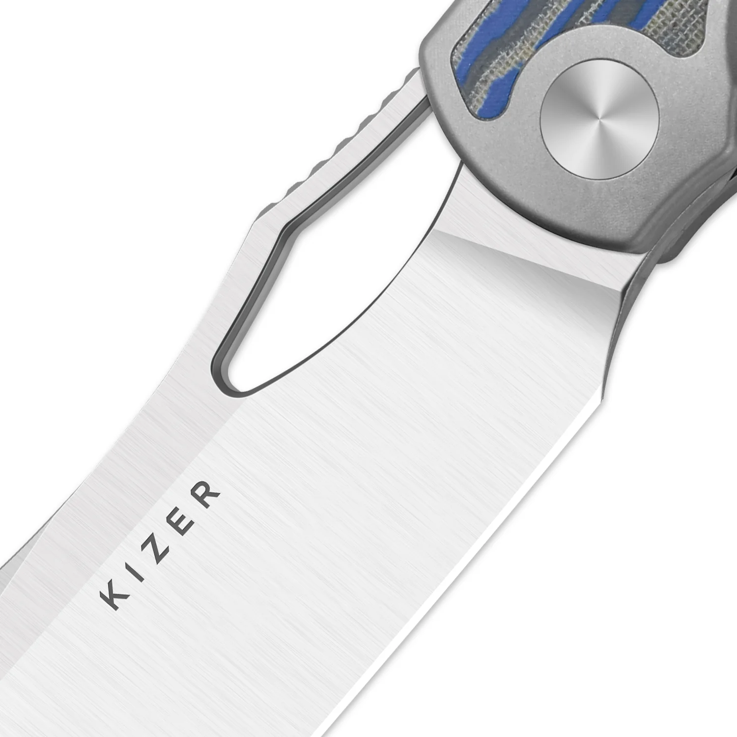 Allure | Balanced Form | S45VN | Micarta With Vortex Pattern | KizerB™ 4763LDA1 - Image 6