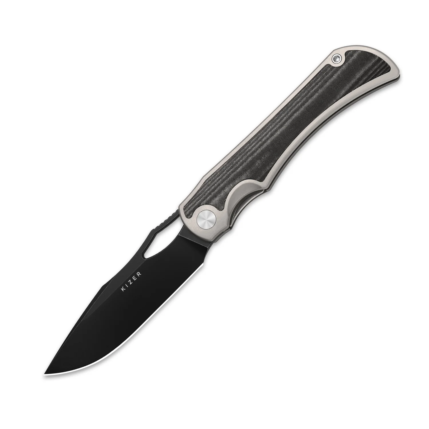 Allure | Balanced Form | S45VN | Titanium & Norplex UltreX™ Micarta  | KizerB™ 4763LDA2 - Image 2