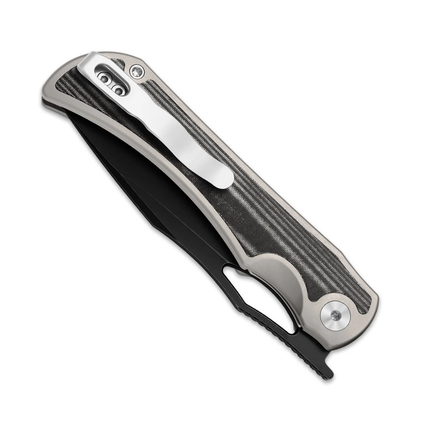 Allure | Balanced Form | S45VN | Titanium & Norplex UltreX™ Micarta  | KizerB™ 4763LDA2 - Image 5