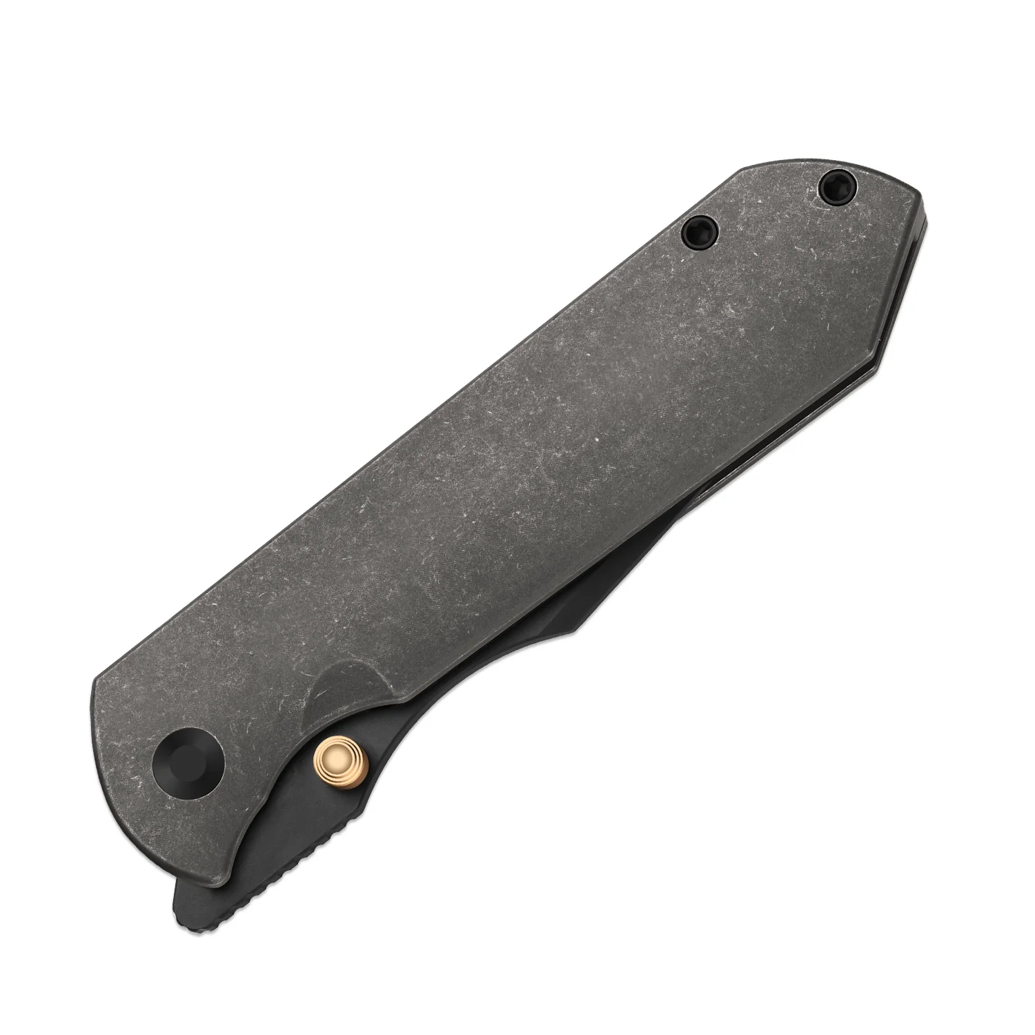 HARPOON FOLD | Elmax + Hollow Grind + Matte DLC Ultra | FRAME LOCK | Titanium | KizerB™ 4784A3 - Image 6