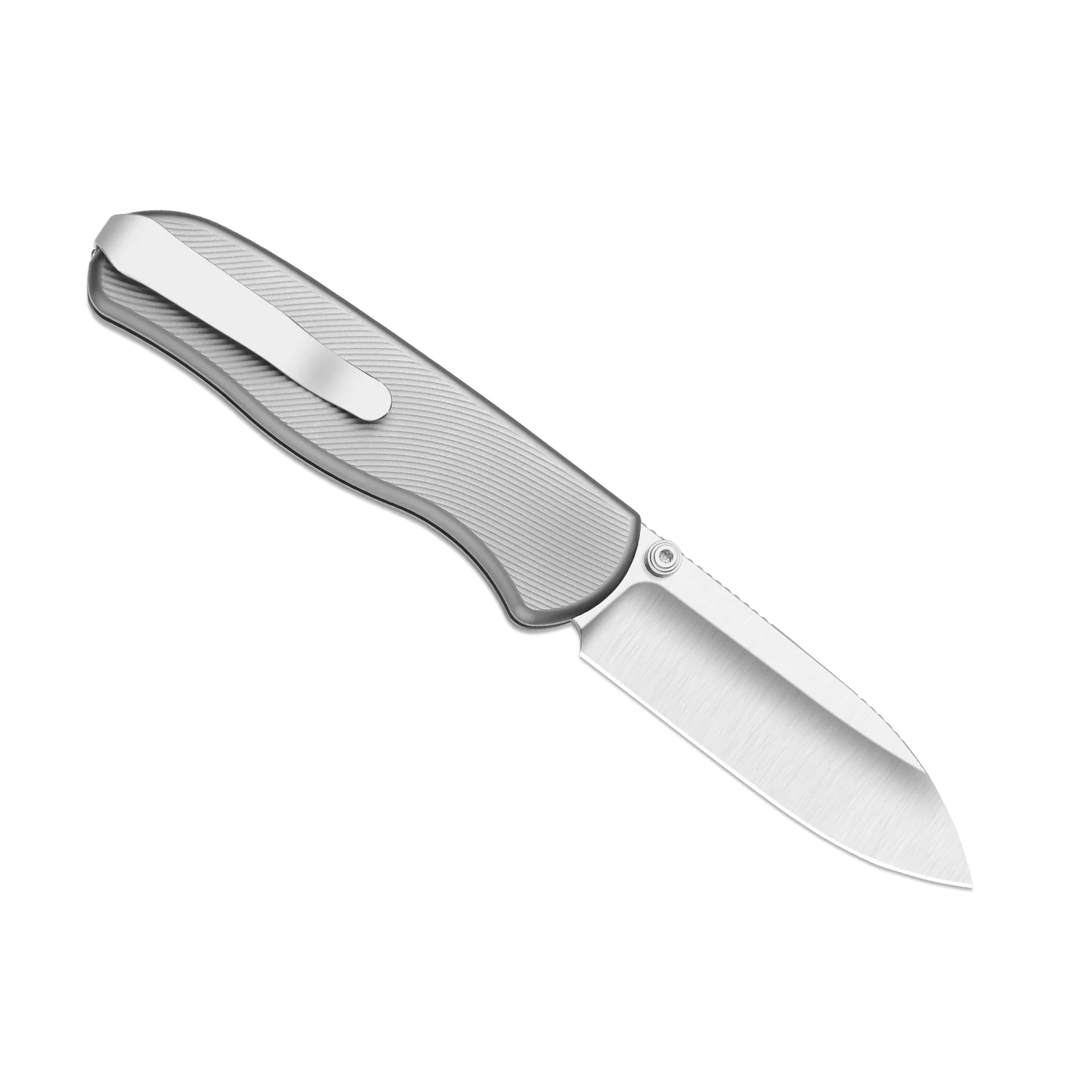 Kizer Drop Bear Zero Folding Knife Textured Titanium Handle Elmax Steel - Image 3