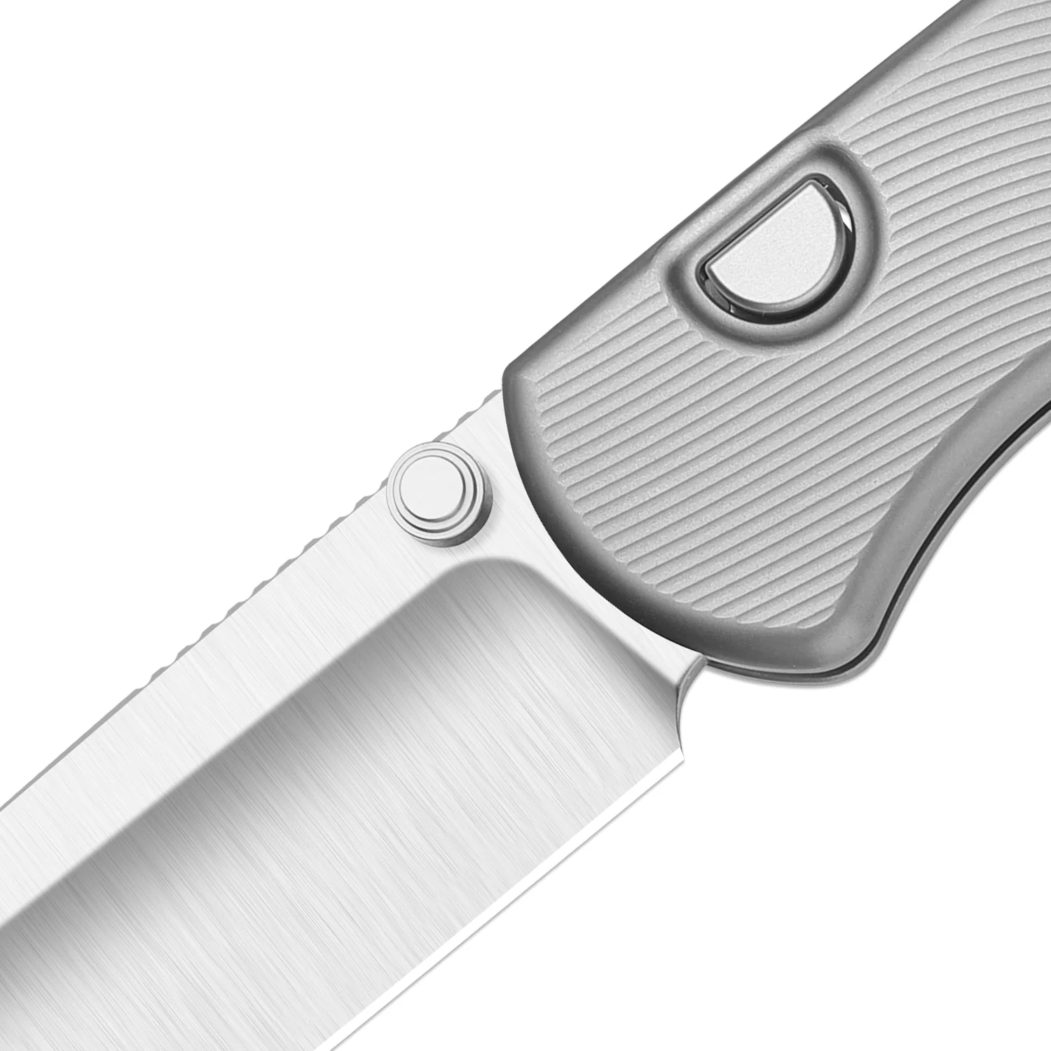 Kizer Drop Bear Zero Folding Knife Textured Titanium Handle Elmax Steel - Image 4
