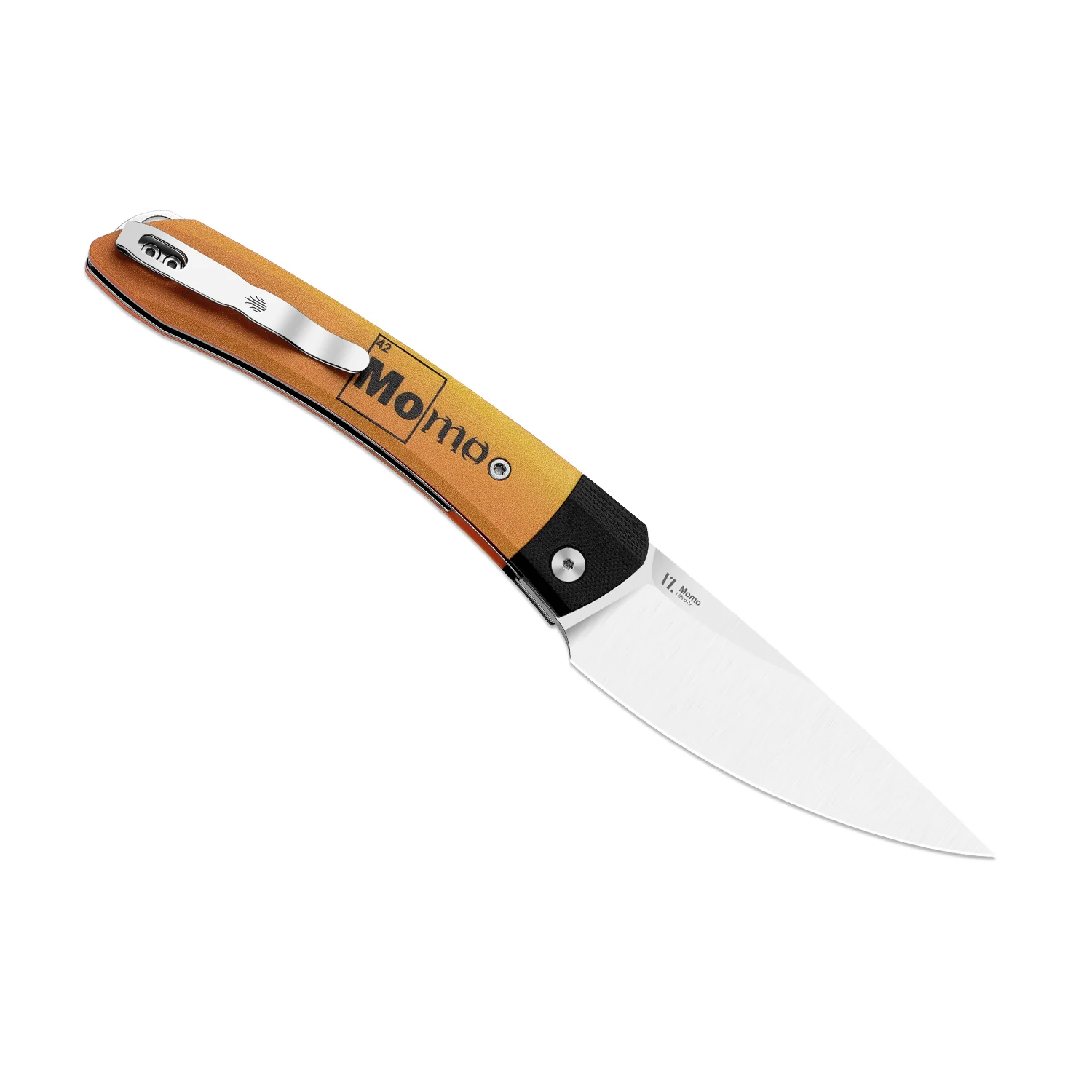 Kizer MOMO Nozhikov Exclusive – Nitro-V Satin Blade & G10 Printed Handle - Image 3