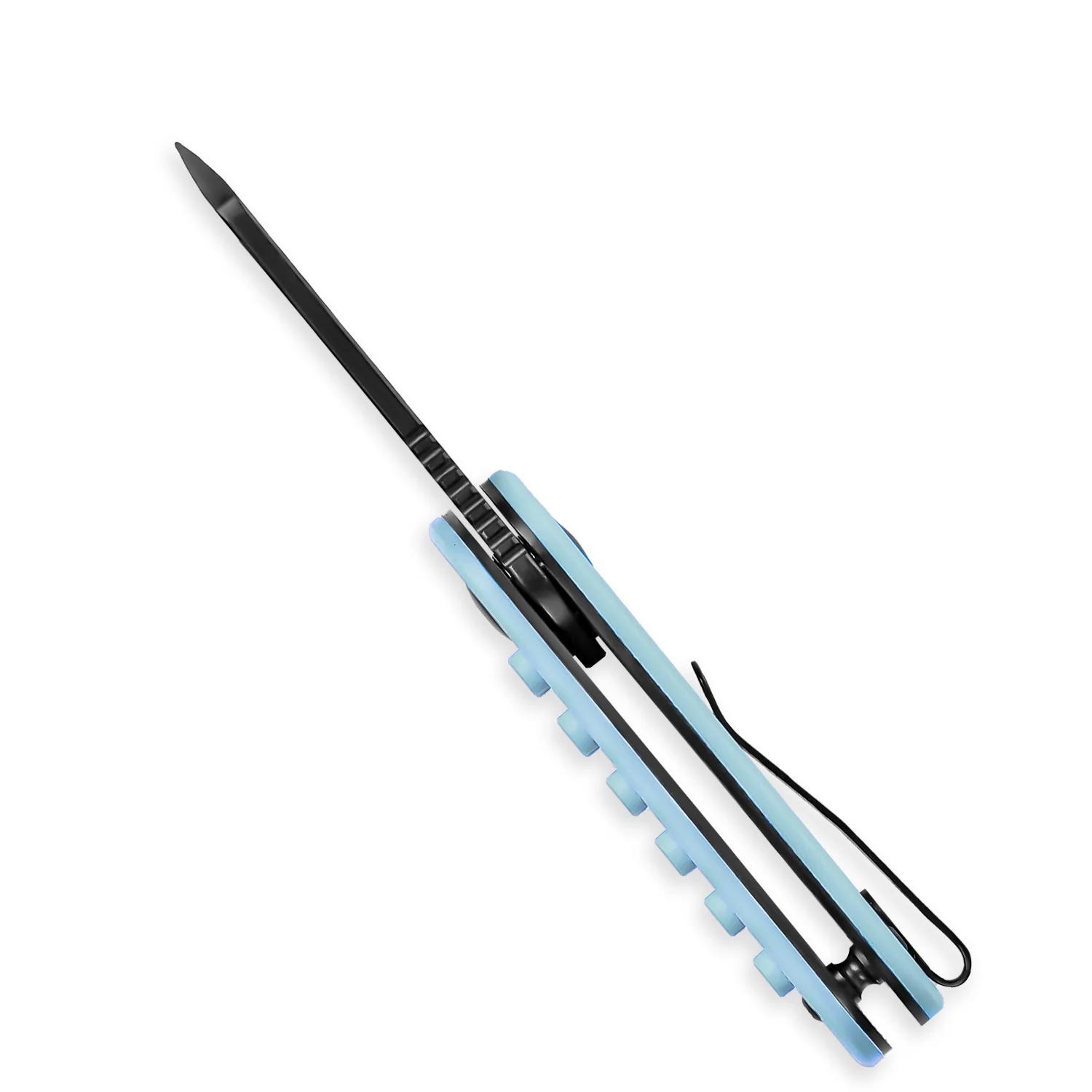 Mini Bay | 14C28N | Blue Brick G10 Handle | KizerV™ 2583A2 - Image 10