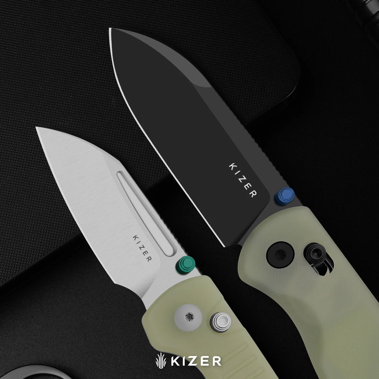 Parakeet | GID G10 Handle | Kizer Button Liner Lock™ | Nitro-V | KizerV™ 2706A7 - Image 13