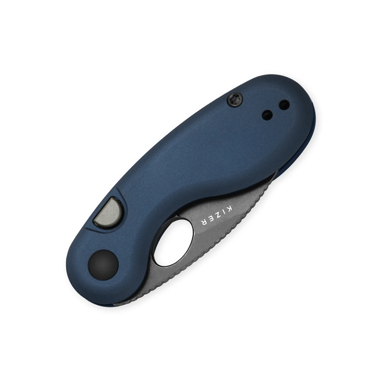 Microbe™ | Kizer Button Liner Lock™ | 14C28N | Aluminum | KizerV™ 2742A1 - Image 5
