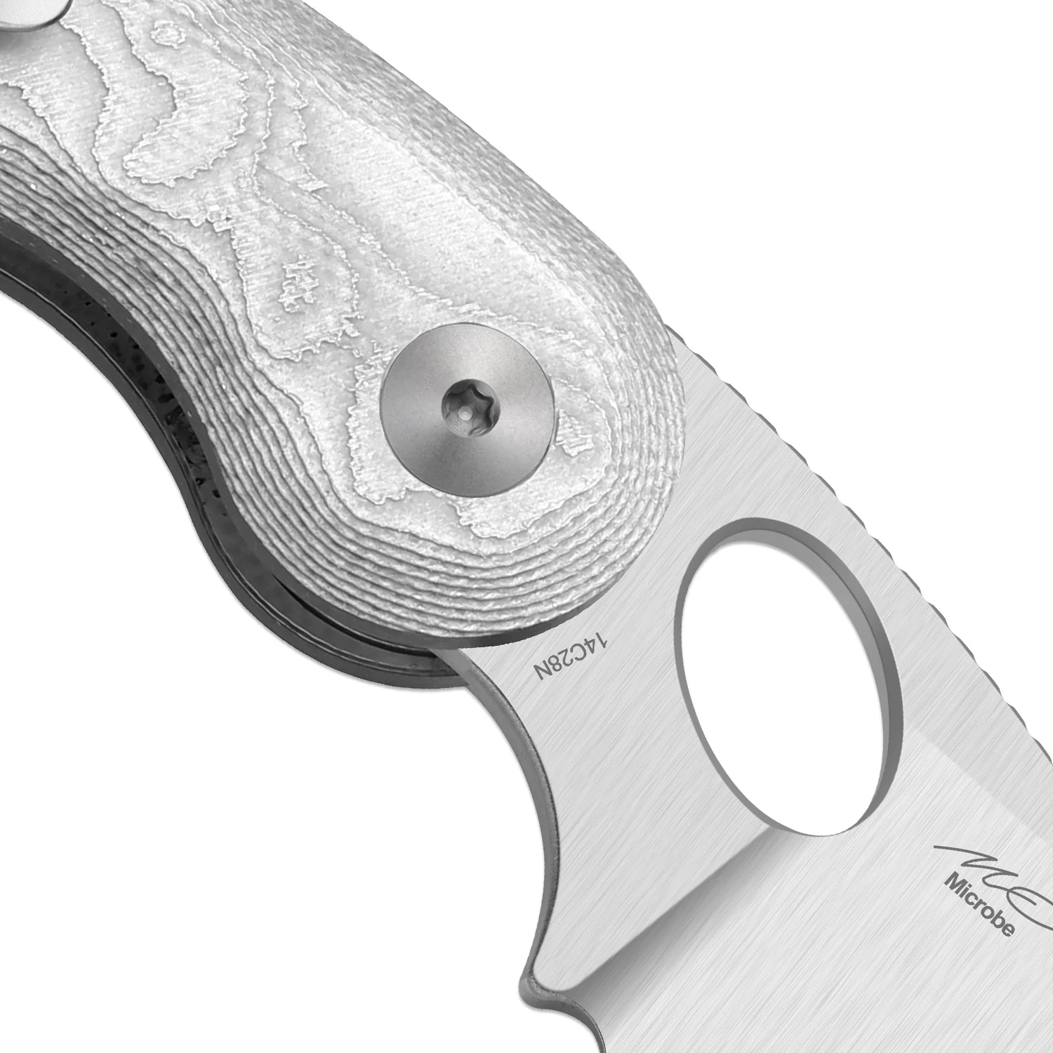 Microbe™ | 5Th Pocket Knife | Kizer Button Liner Lock™ | Aluminum Foil G10 Handle | KizerV™ 2742A11 - Image 7
