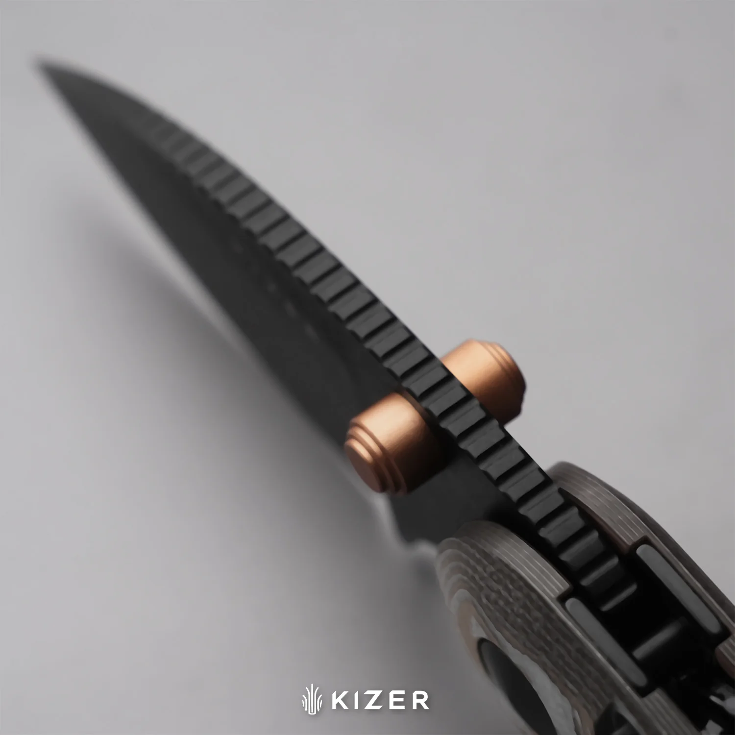 Microbe™ | 5Th Pocket Knife | Kizer Button Liner Lock™ | Aluminum Foil G10 Handle | KizerV™ 2742A11 - Image 12