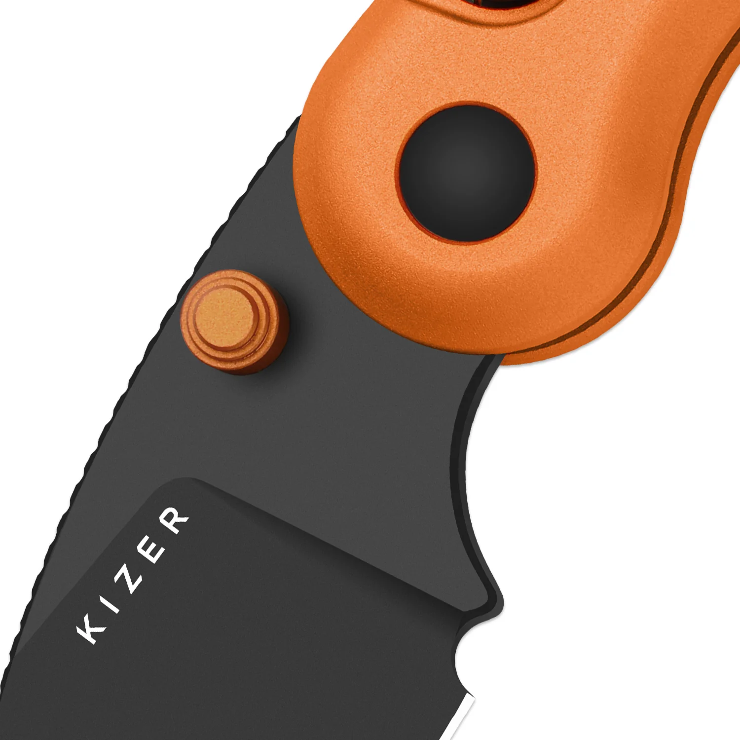 Microbe™ | Kizer Button Liner Lock™ | 14C28N | Aluminum | KizerV™ 2742A3 - Image 6