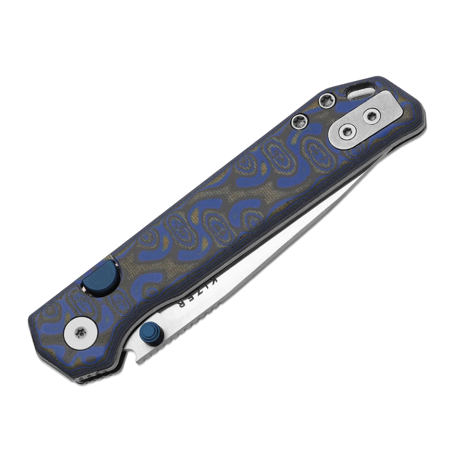 Begleiter 2.9 | Kizer Button Liner Lock™ | Vortex Pattern Micarta | BD1N | KizerV™  3458.2BDA1 - Image 4