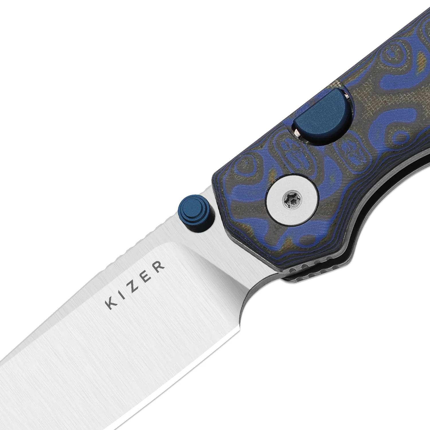 Begleiter 2.9 | Kizer Button Liner Lock™ | Vortex Pattern Micarta | BD1N | KizerV™  3458.2BDA1 - Image 6