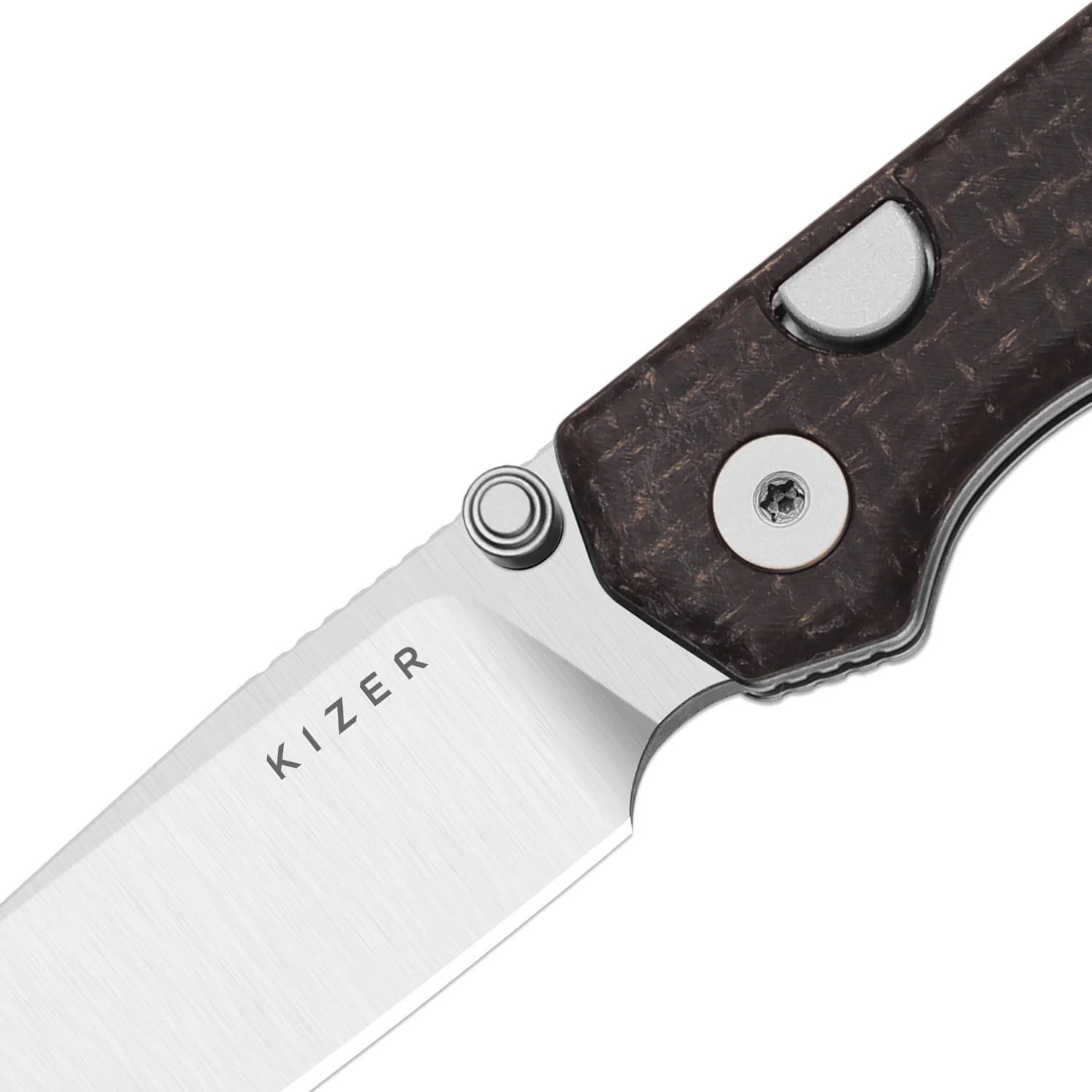 Begleiter 2.9 | GID Canvas Micarta Handle | Kizer Button Liner Lock™ | BD1N |  KizerV™ 3458.2BDA4 - Image 4
