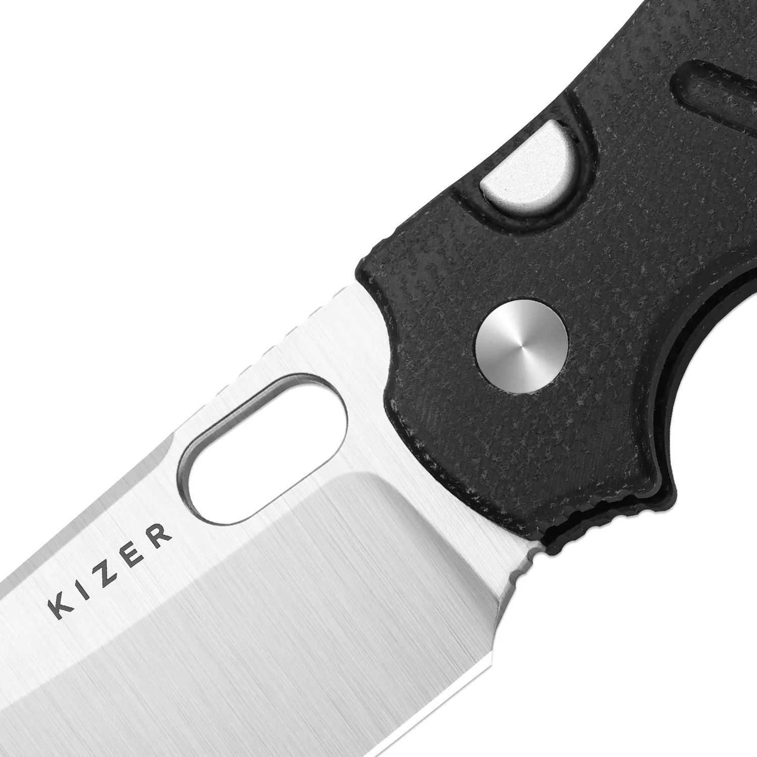 Sheepdog® C01C 2.9 BS | Kizer Button Liner Lock™ | Nitro-V | Micarta | KizerV™ 3488.29BSA2 - Image 4