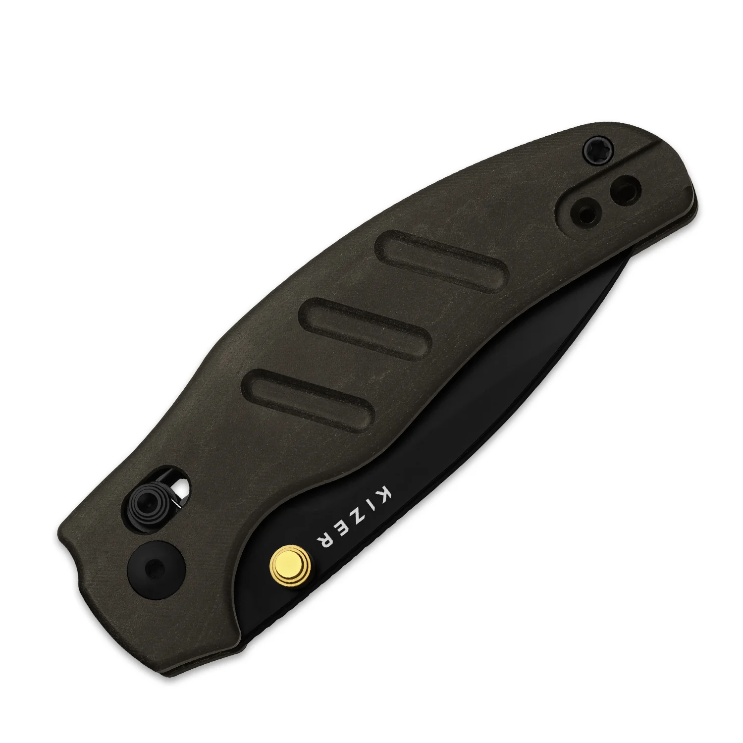 Sheepdog® C01C 2.9 CD | Kizer Clutch Lock™ | Richlite |  Nitro-V | PVD Coating | KizerV™ 3488.29CDA2 - Image 7