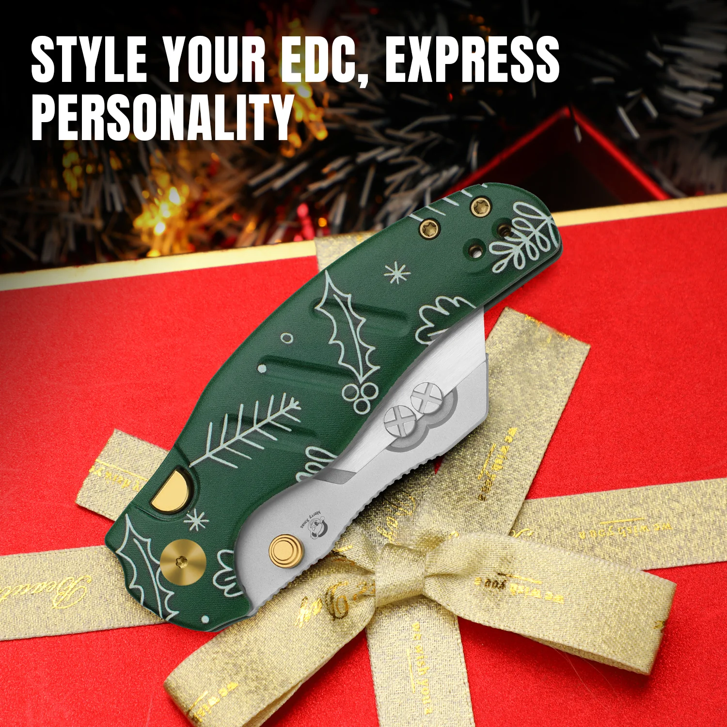 Christmas | Sheepdog® C01C 2.9 | Kizer Button Liner Lock™ | Utility Knives | Limited | KizerV™ 3488.29JMC1 - Image 12