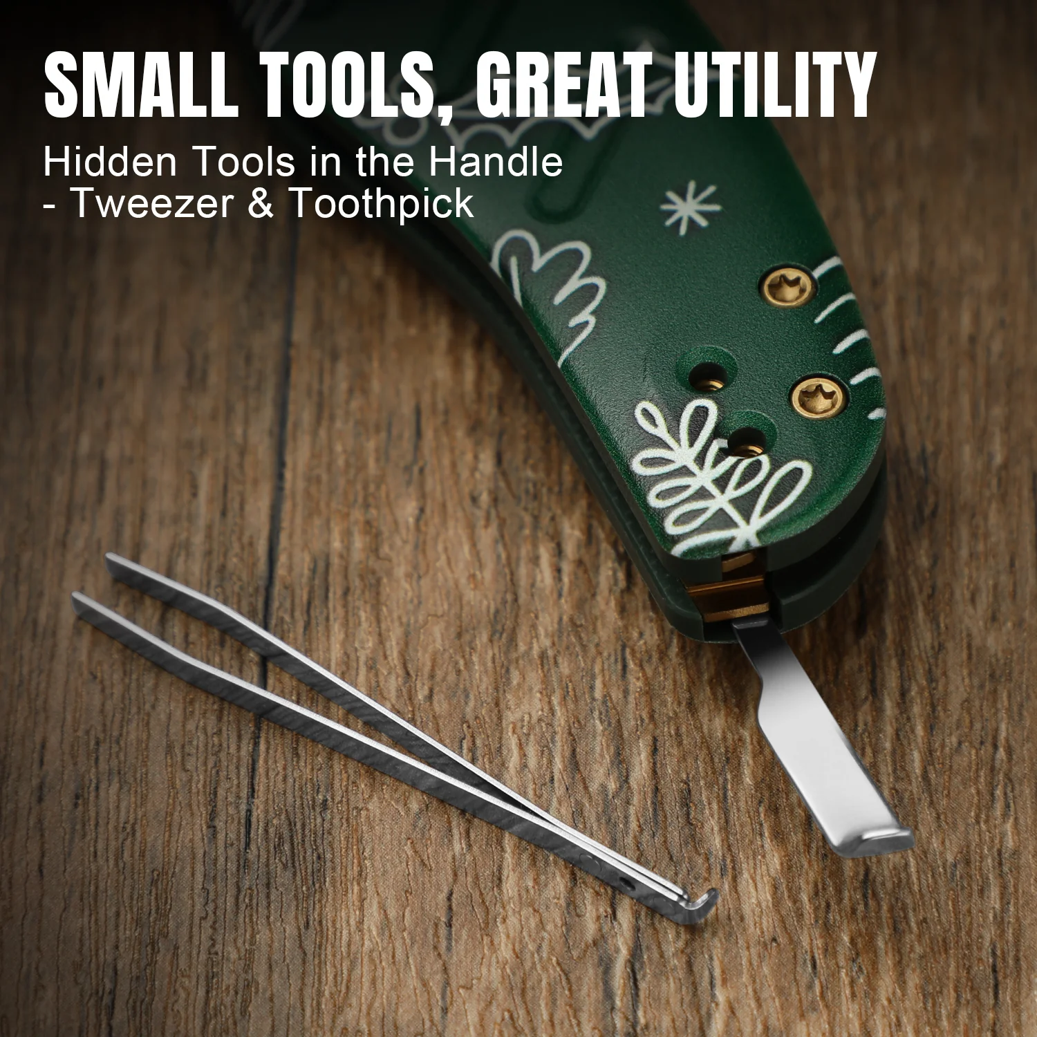 Christmas | Sheepdog® C01C 2.9 | Kizer Button Liner Lock™ | Utility Knives | Limited | KizerV™ 3488.29JMC1 - Image 8