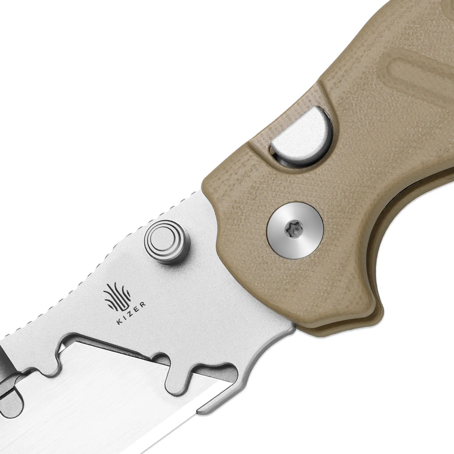 Sheepdog® Utility Knives | Kizer Button Liner Lock™ | C01C Uti 2 | 5Cr15MoV | KizerV™ 3488.29JNA2 - Image 7