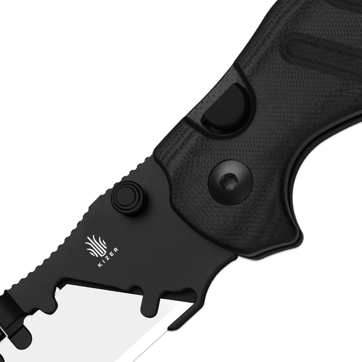 Sheepdog® Utility Knives | Kizer Button Liner Lock™ | C01C Uti 2 | 5Cr15MoV | KizerV™ 3488.29JNA3 - Image 7