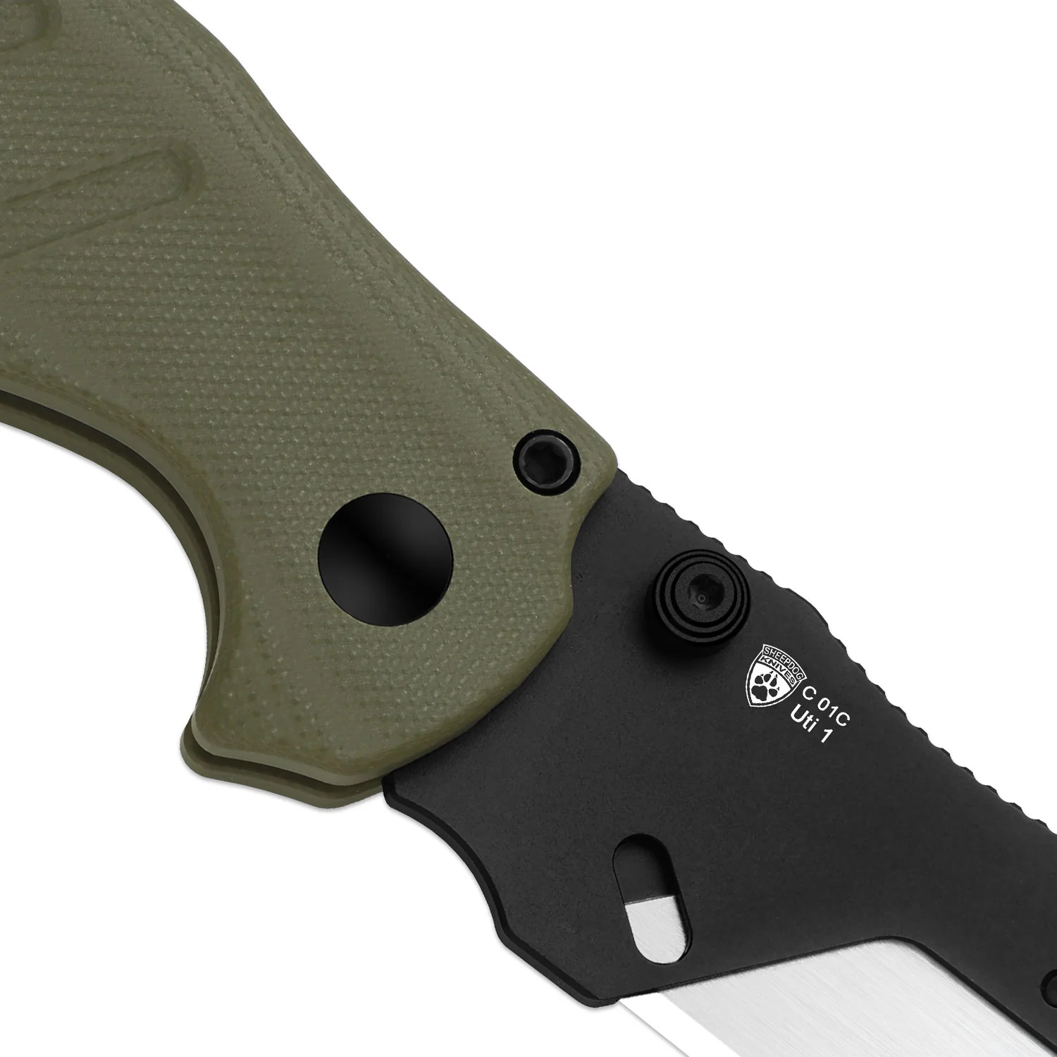 Sheepdog® Utility Knives | Kizer Button Liner Lock™ | C01C Uti 1 | 5Cr15MoV | KizerV™ 3488.29JSA2 - Image 8