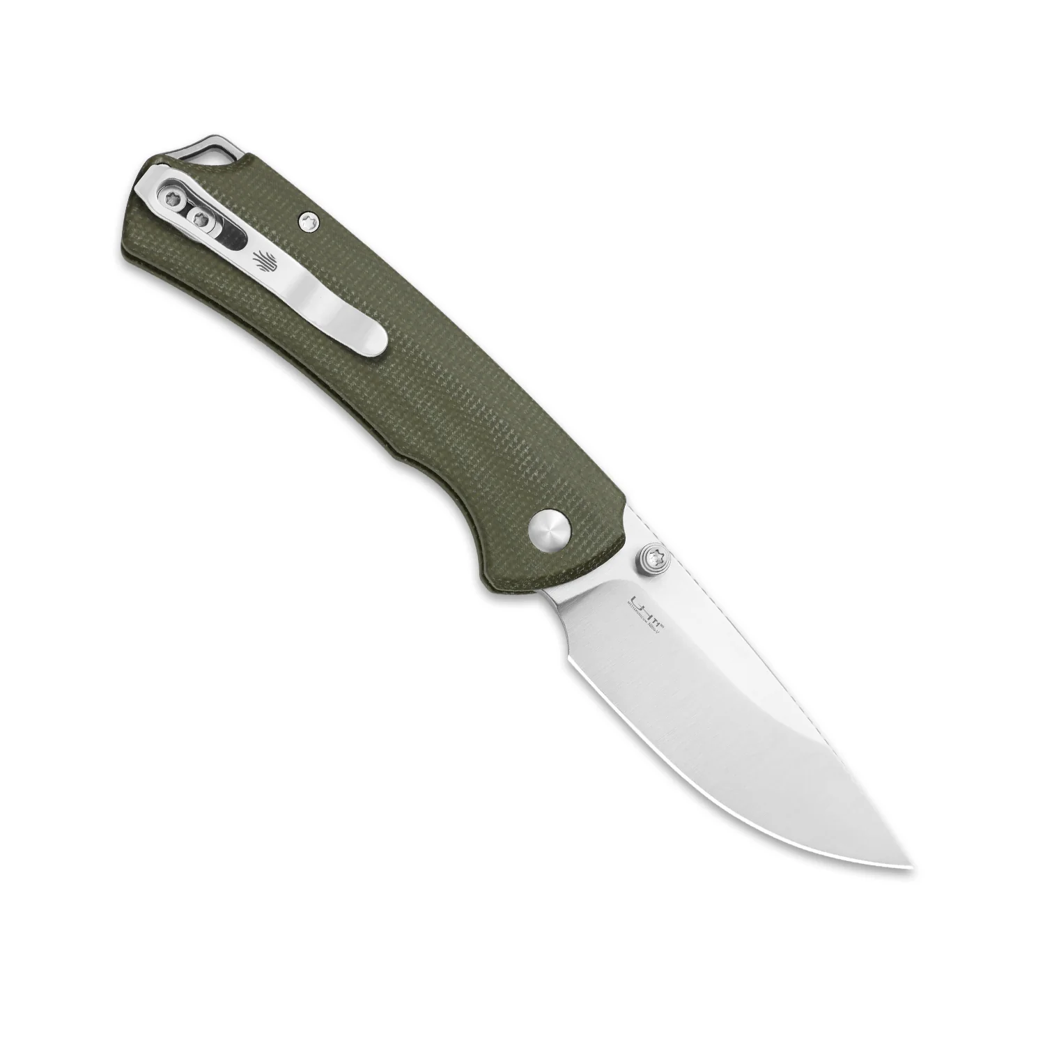 T1 BD | Button Liner Lock™ | Nitro-V | Micarta | KizerV™ 3490.2BA1 - Image 4