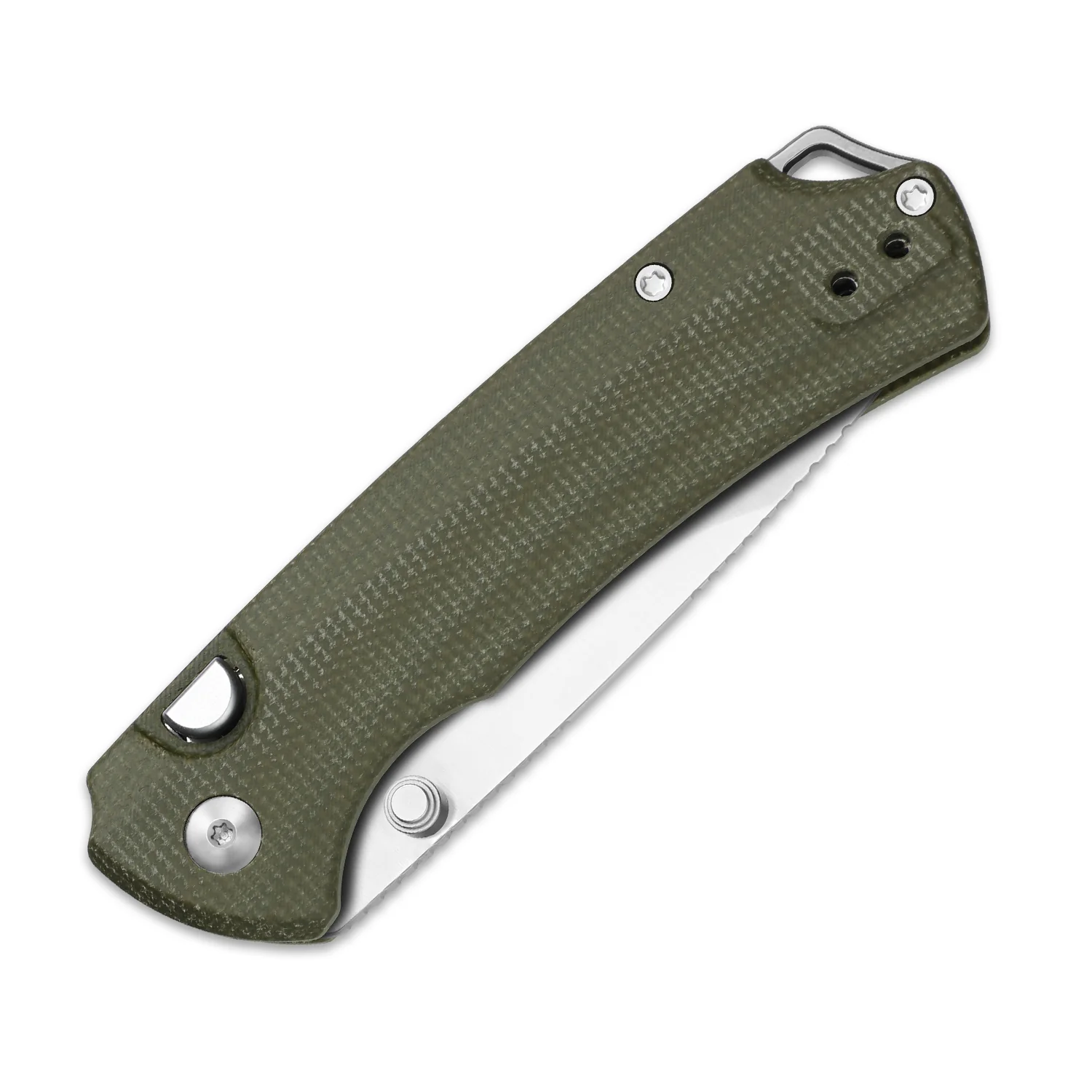 T1 BD | Button Liner Lock™ | Nitro-V | Micarta | KizerV™ 3490.2BA1 - Image 6